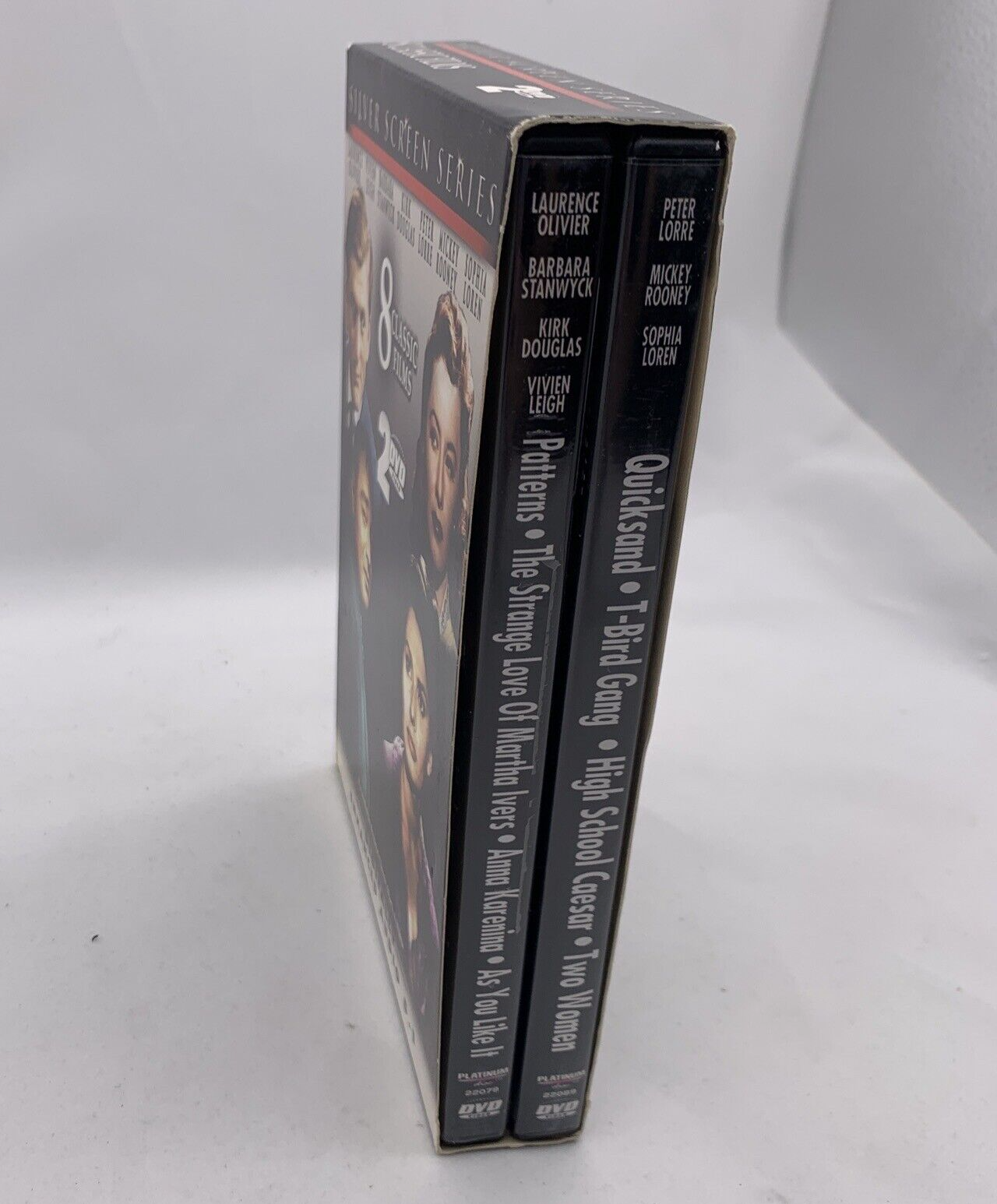 Silver Screen Series: 8 Classic Films (DVD, 2004, 2-Disc Set)