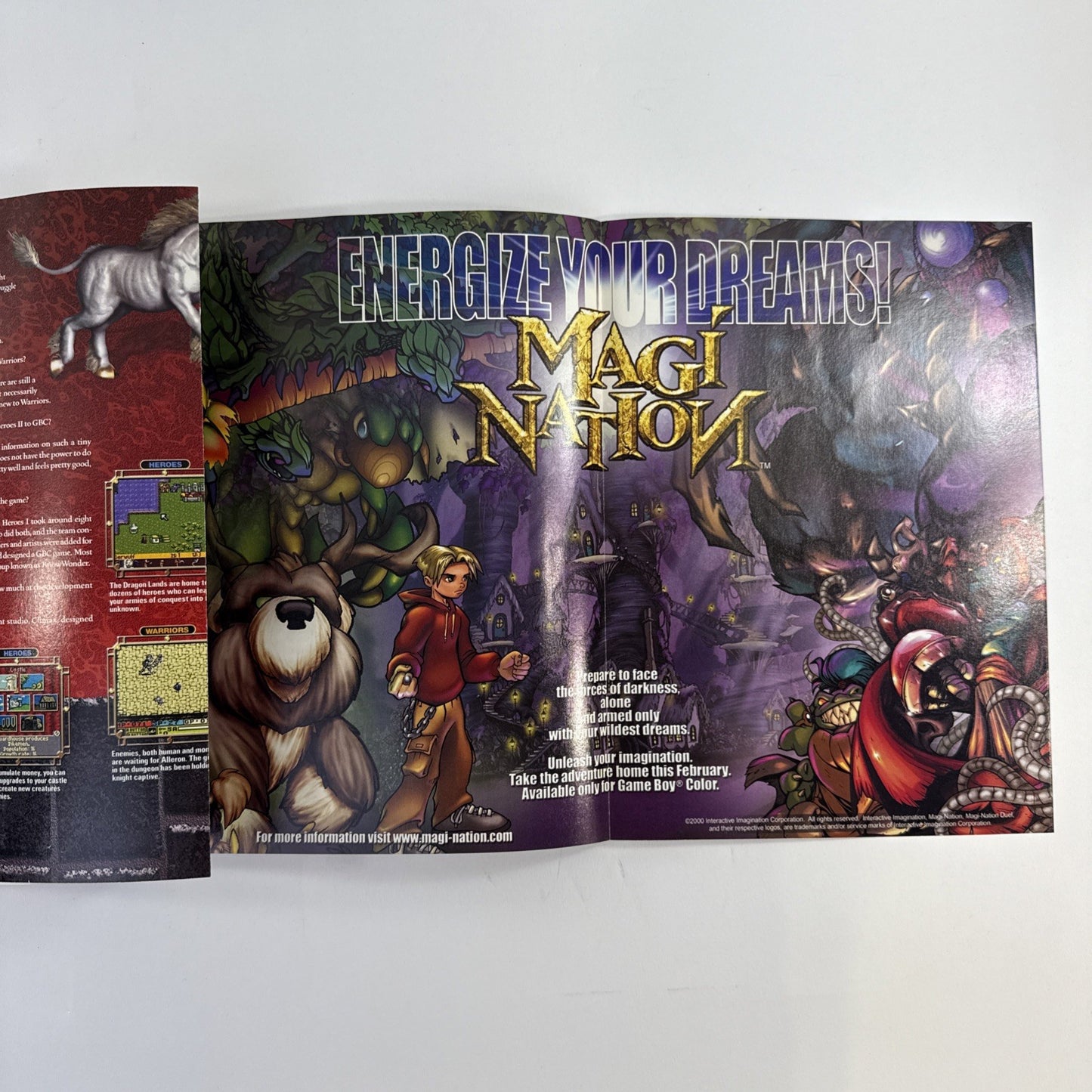 2001 Nintendo Power Vol. 140 Spider-Man Cover w/Poster, Pokémon Comic, Stickers