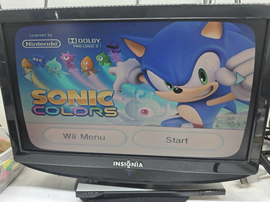 Sonic Colors (Nintendo Wii, 2010) Game, Case, Manual - Tested and Working