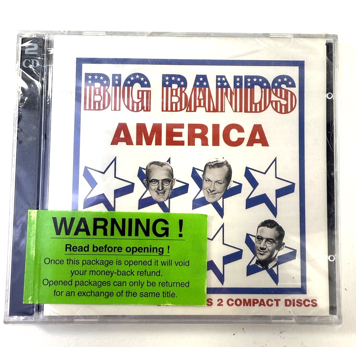 Big Bands America (CD, 1992) 2-Disc Collection - New, Sealed