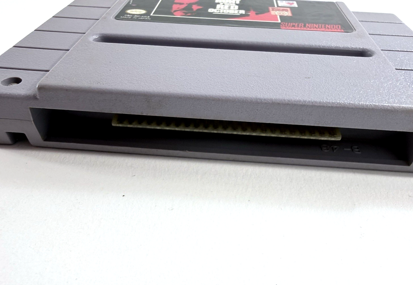 The Hunt for Red October (Super Nintendo, 1993) Game Cartridge - Tested
