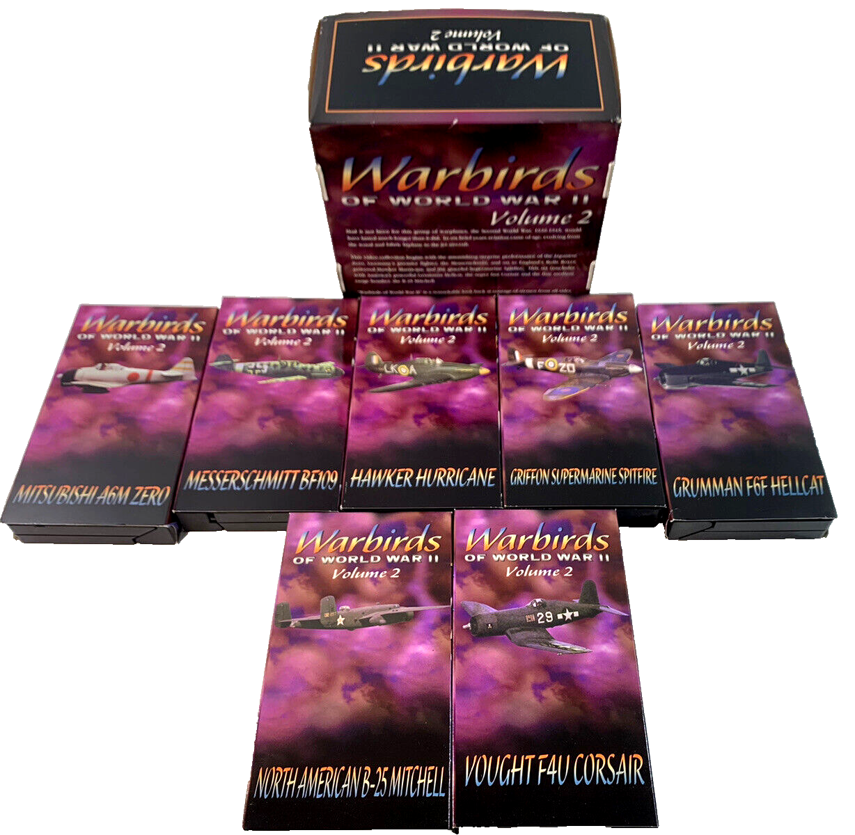 Rise And Fall Of The Nazi Empire (4 Military VHS box sets) Warbirds of WWII +2