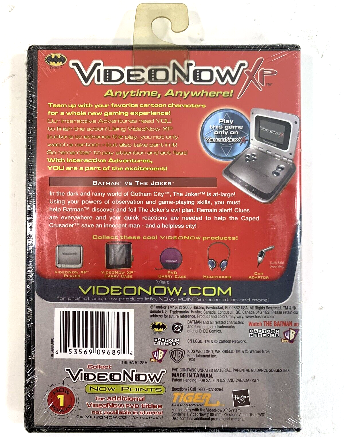 Interactive Adventure: Batman vs. The Joker ( VideoNow XP, 2005) New, Sealed PVD