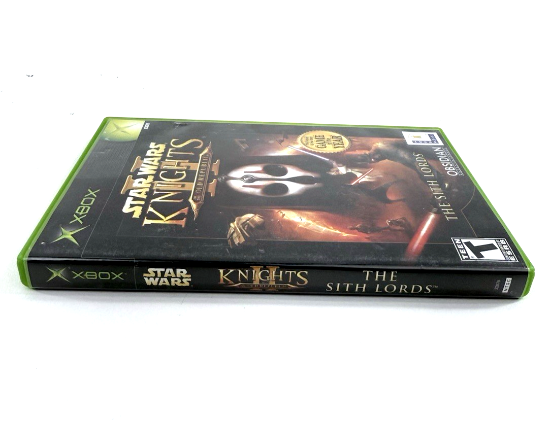 Star Wars: Knights of the Old Republic II (Xbox, 2004) Game Case Manual Reg.