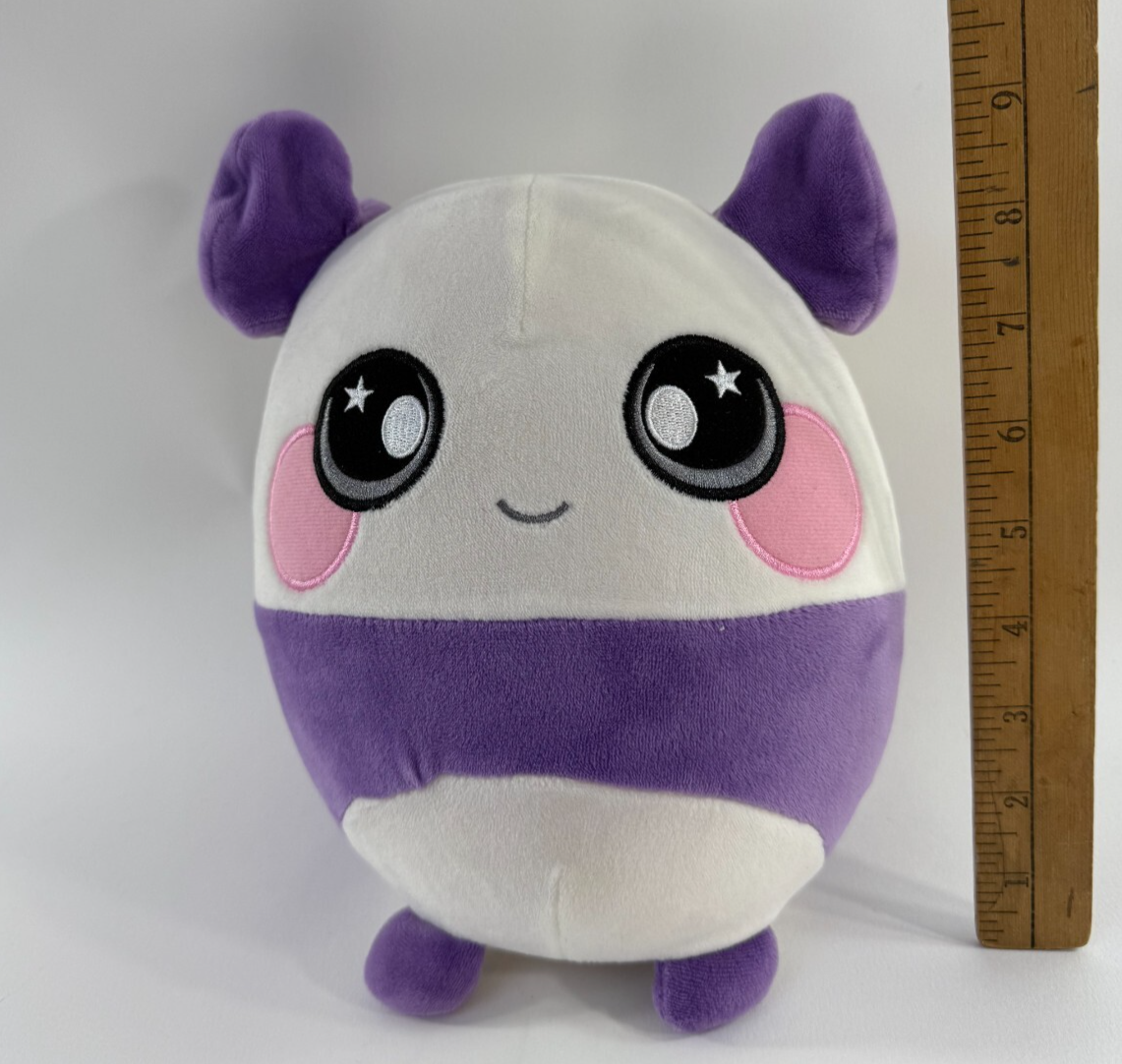 Squeezamals 2017 Purple and White 8” Panda Plush