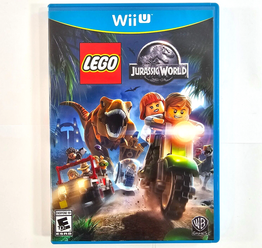 Lego Jurassic World (Nintendo Wii U, 2015) Game Case Manual - Tested and Working