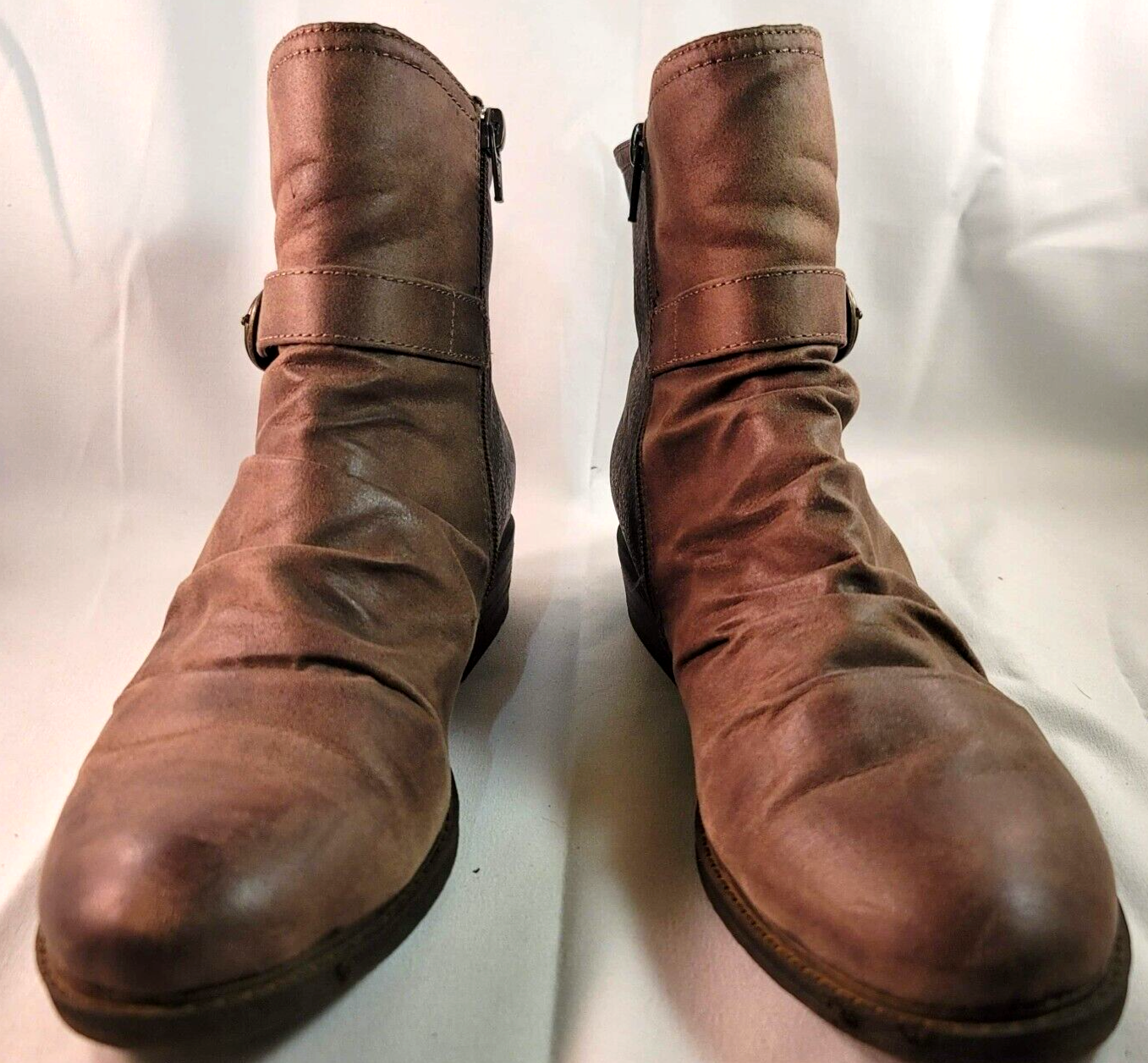 Baretraps Ysidora Booties Brown Sz 9 1/2 M