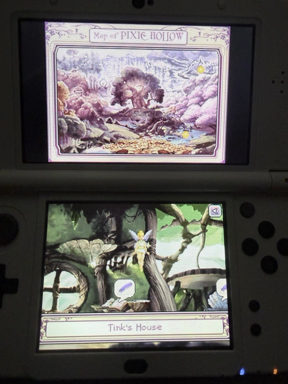 Disney Fairies Tinker Bell (Nintendo DS, 2008) Game Case Manual Inserts - Tested