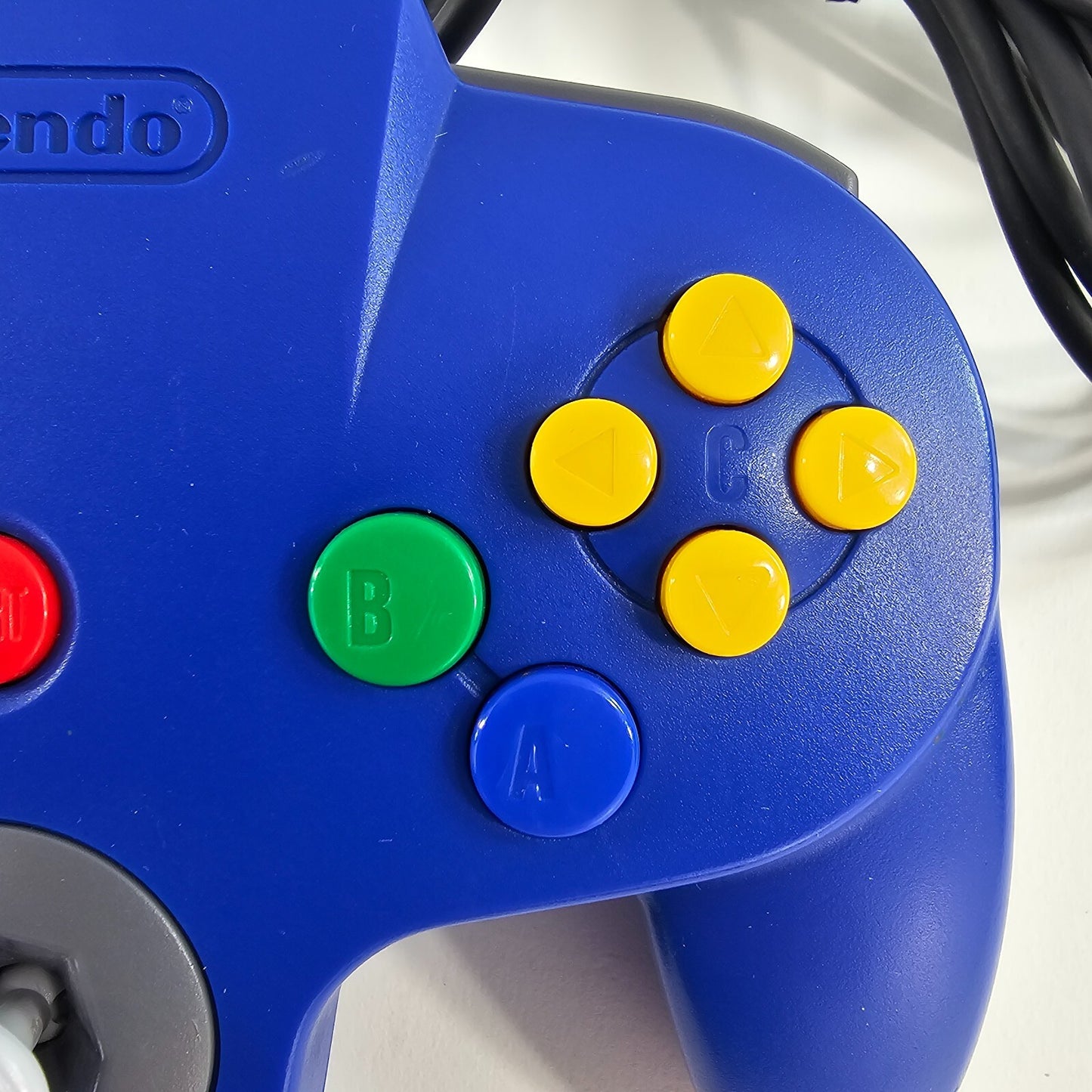 Nintendo 64 Blue Controller NUS-005 - Tested and Working