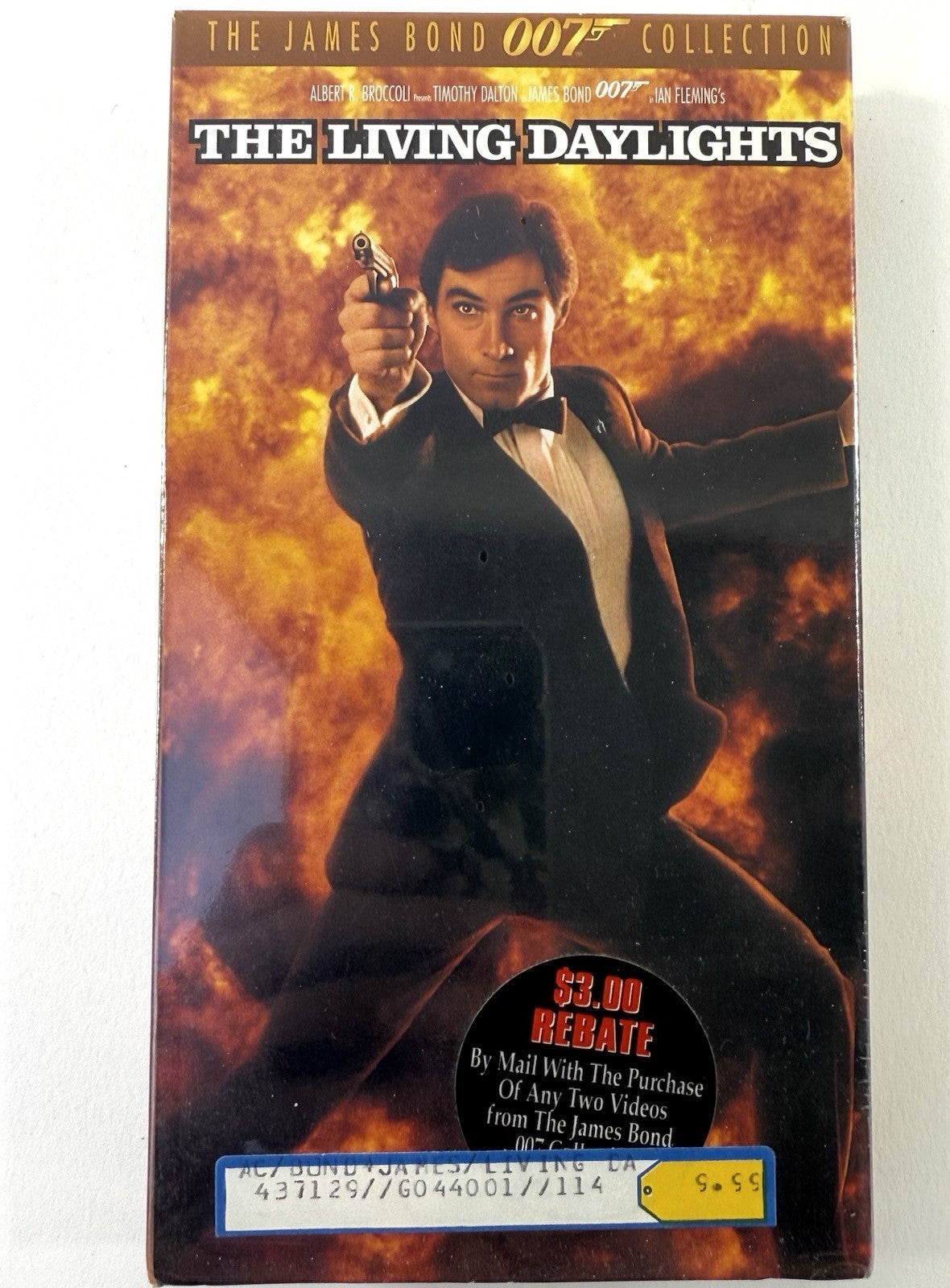 The Living Daylights (VHS, 1996) New, Factory Sealed