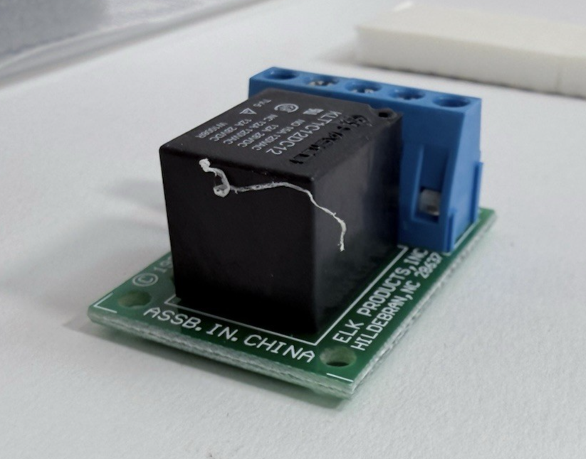 ELK 912 Compact Relay SPDT 12 Volt DC Activation Relay - New, Open Box