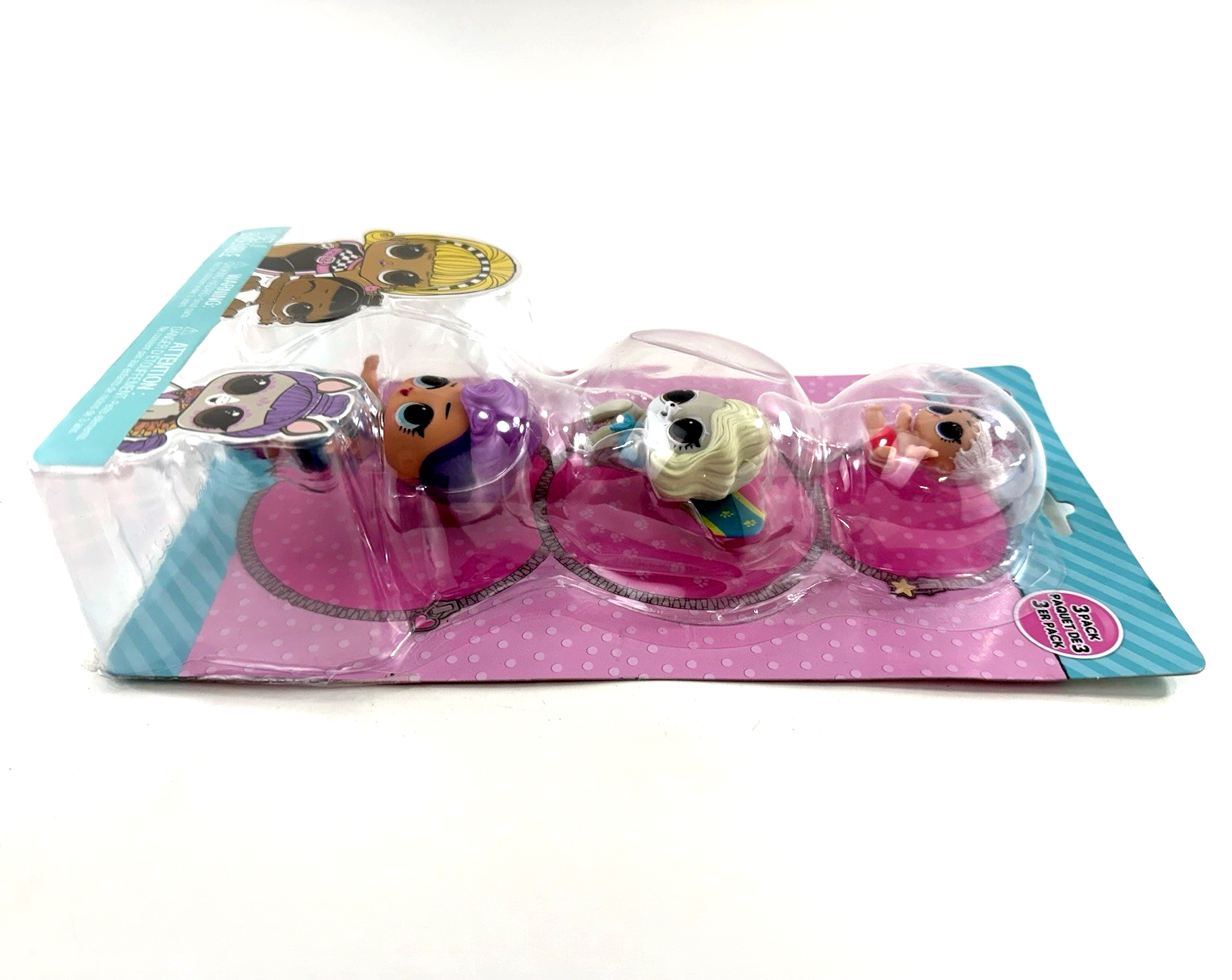 MGA 2022 LOL Surprise 3-Pack Miss Punk/Hoops Dogg/Lil Heart Breaker - New, Read