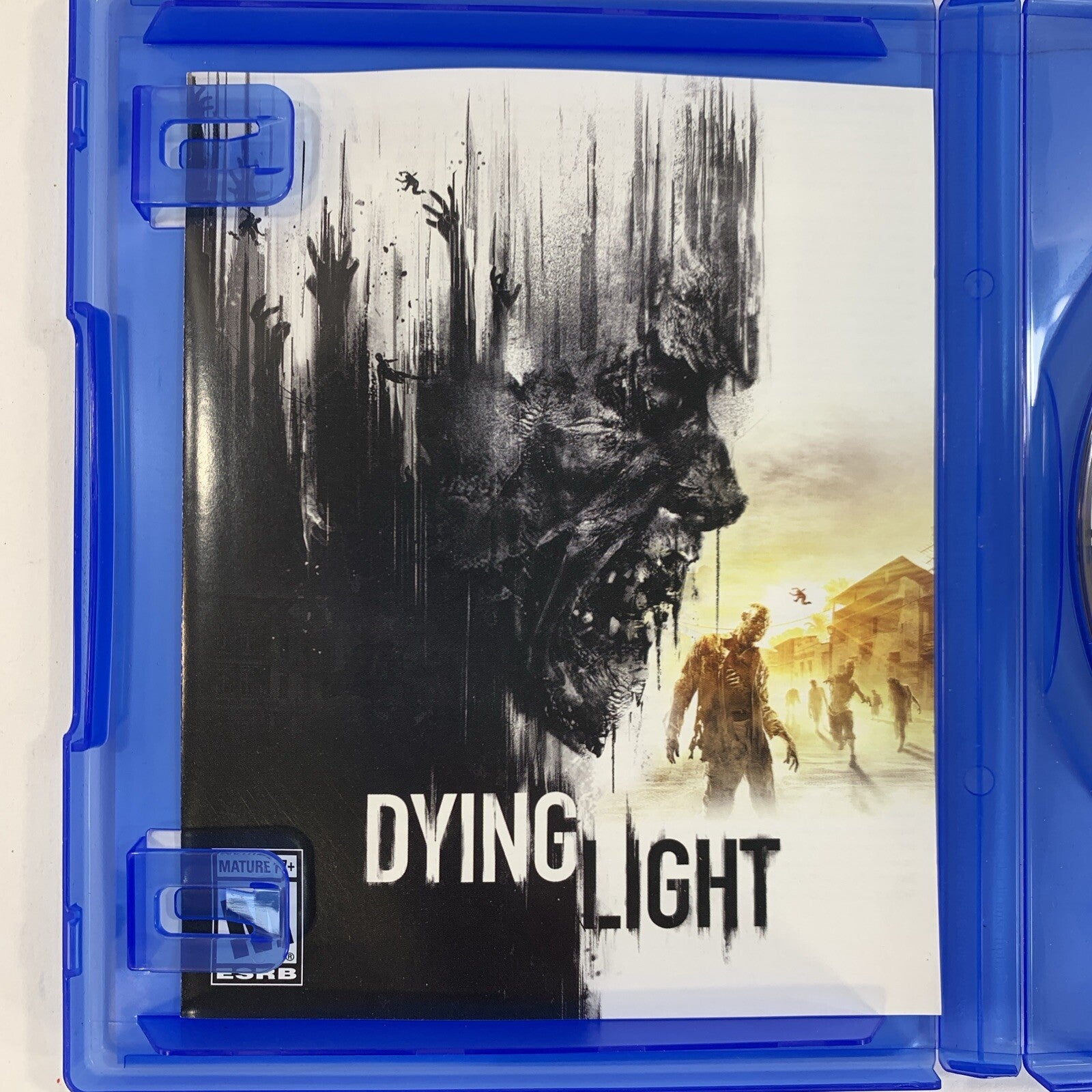 Dying Light (Sony PlayStation 4, 2015) Game Case Manual Insert - Tested