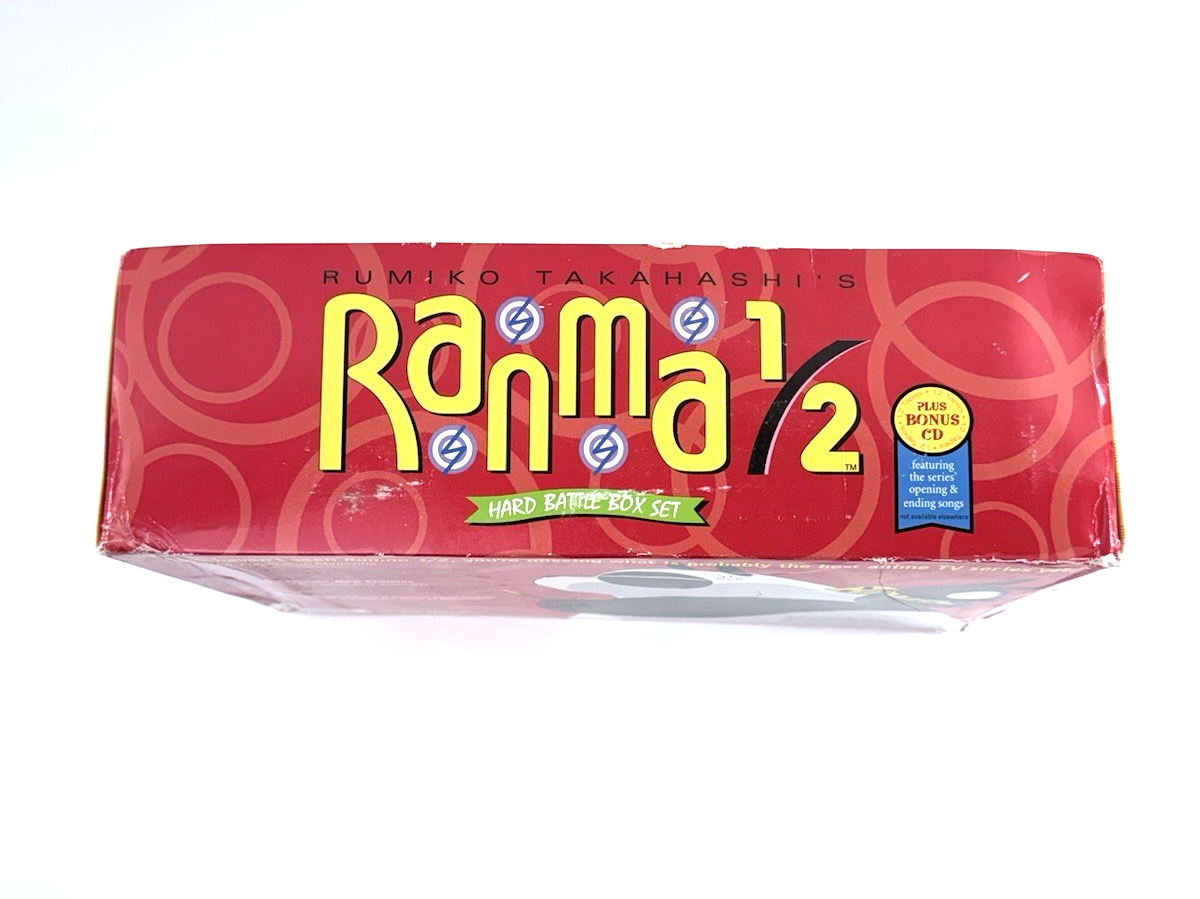 VIZ Video Ranma 1/2 Hard Battle Box Set (VHS, 1999, Dubbed) - No CD - Tested
