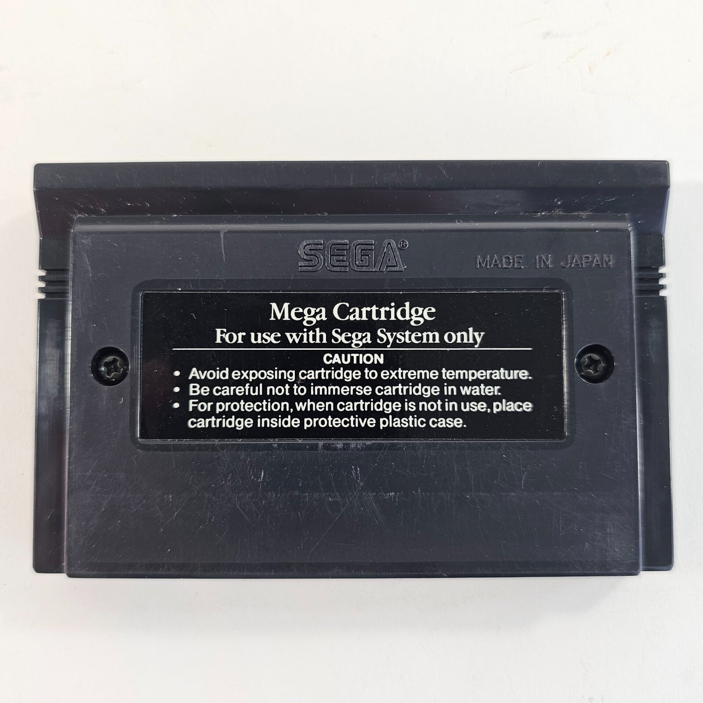 Global Defense (Sega Master System, 1987) Game and Case - Tested - Read