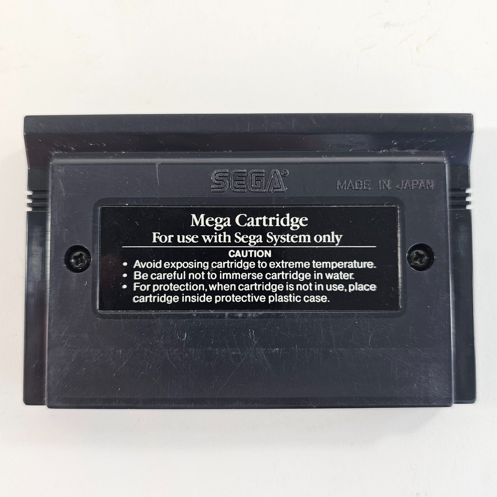 Global Defense (Sega Master System, 1987) Game and Case - Tested - Read