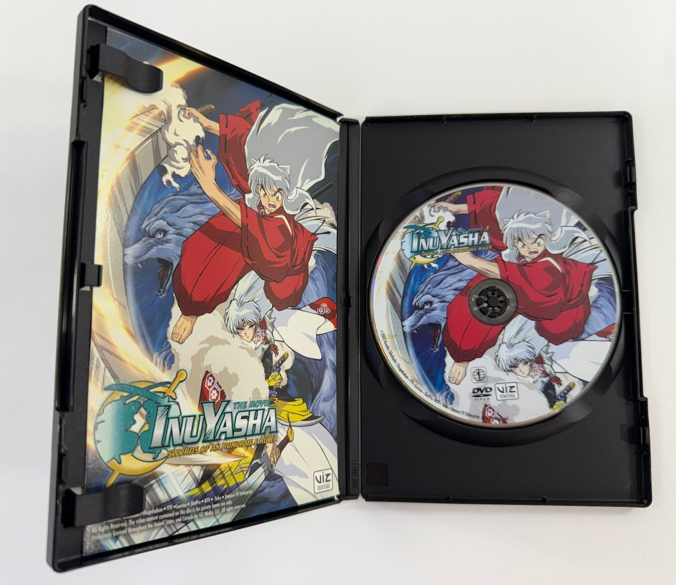InuYasha: Movie 3 Swords of an Honorable Ruler (DVD, 2003) with Insert - Tested