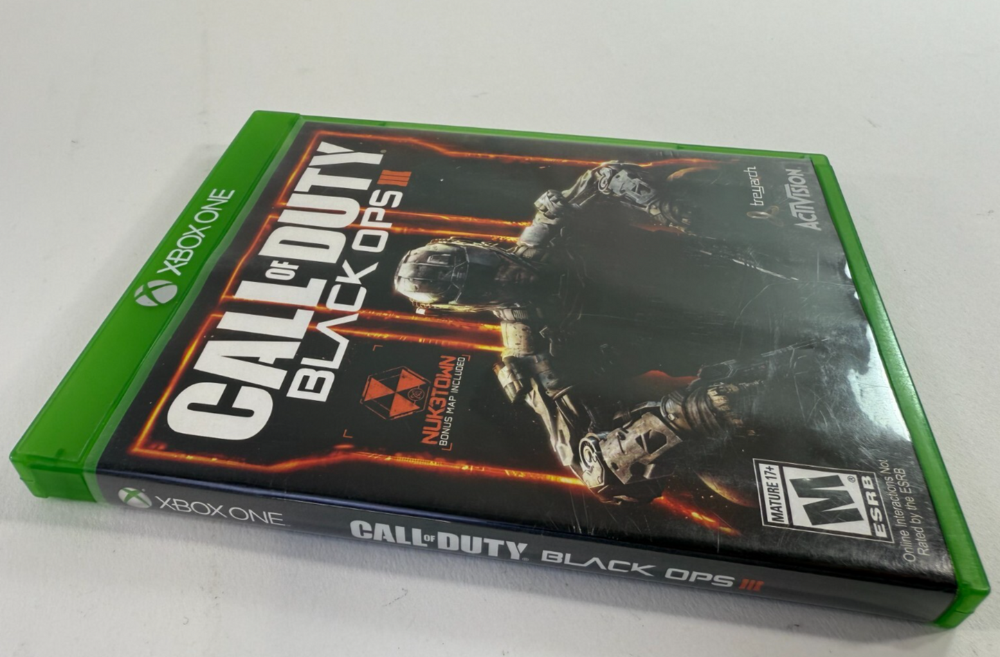 Call of Duty: Black Ops III (Microsoft Xbox One, 2015) Game & Case - Tested