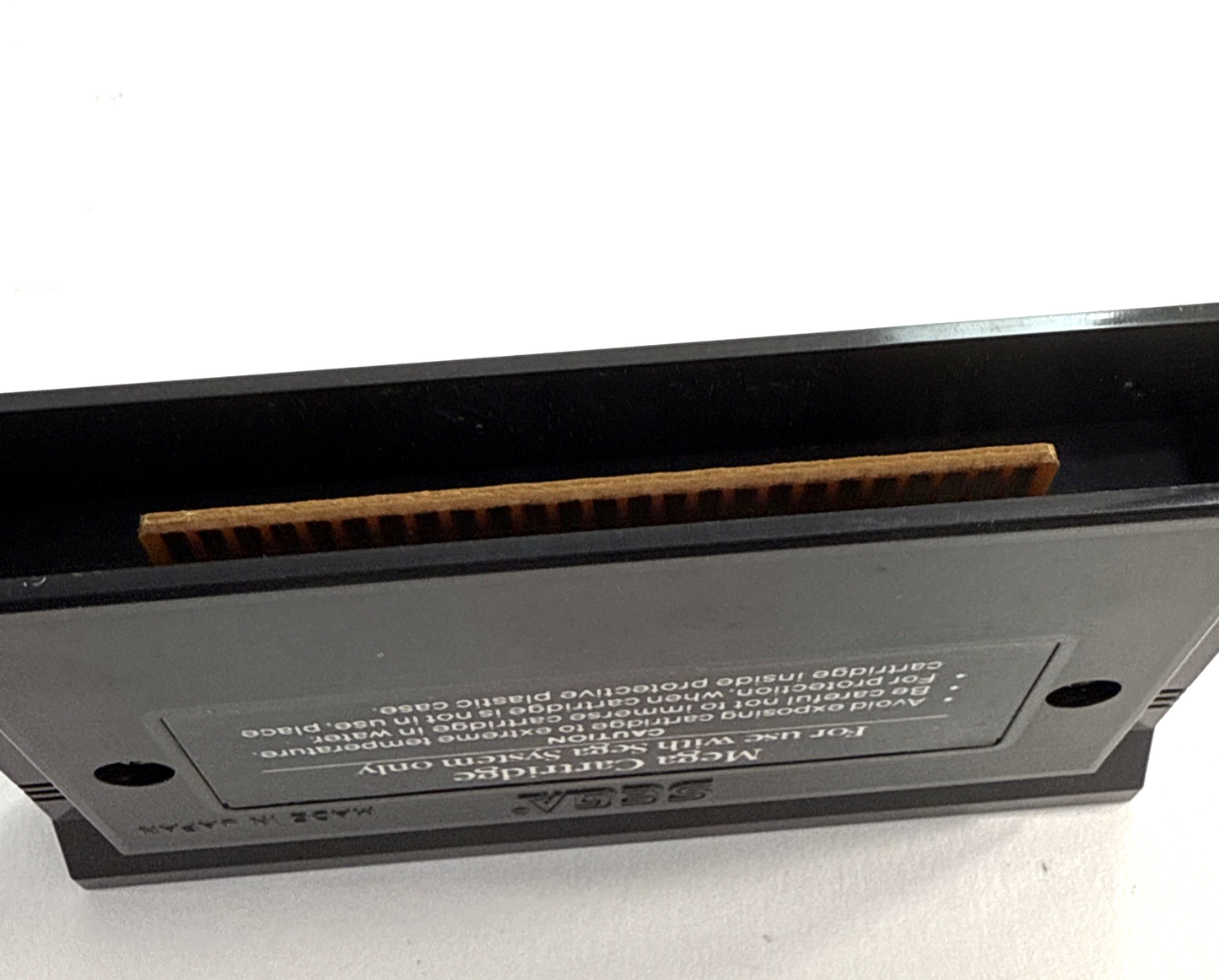 After Burner (Sega Master System, 1988) Game Case Manual Poster - Tested