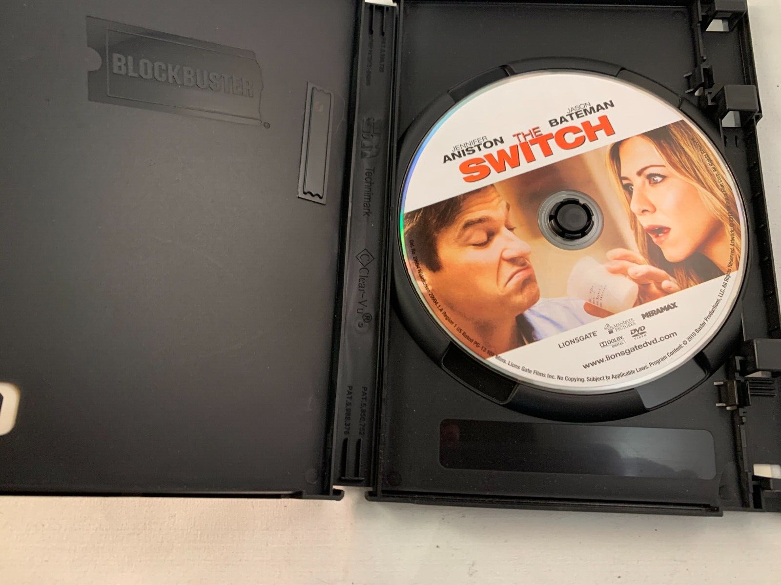 The Switch/Along Came Polly (DVD bundle) Jennifer Aniston movies