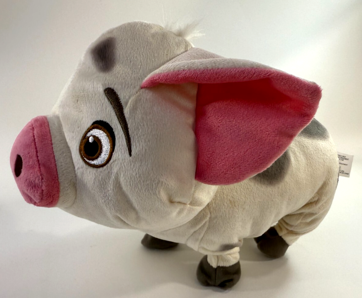 Disney Princess Moana 12" Walk & Snort Pua Interactive Pig Plush