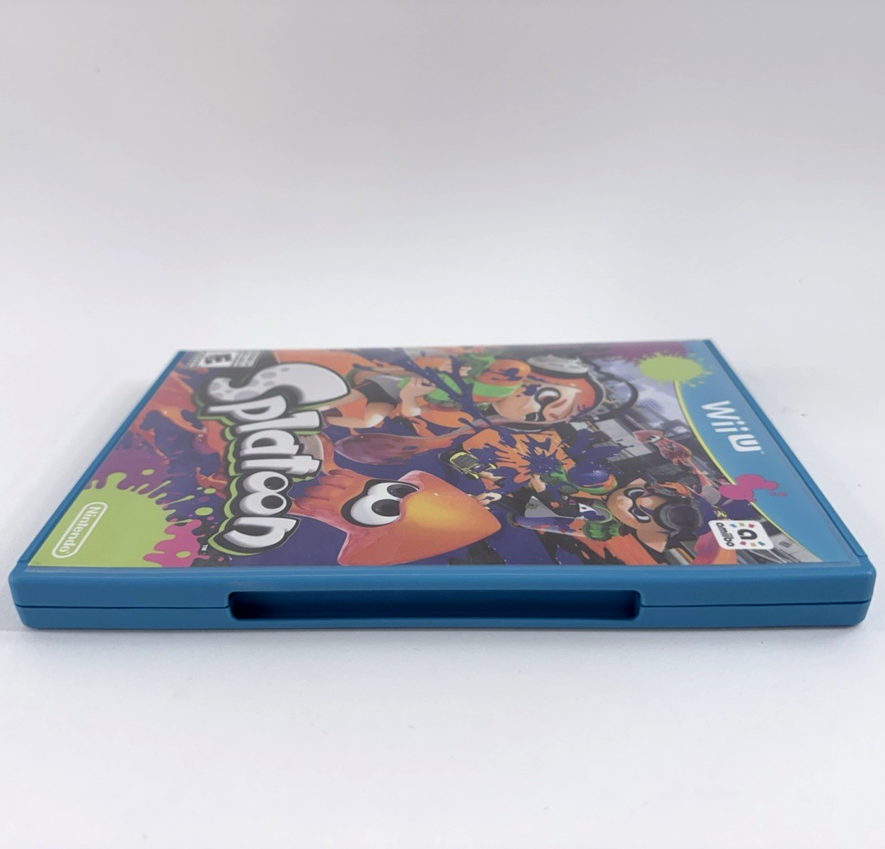 Splatoon (Nintendo Wii U, 2015) Game Case Manual - Tested and Working