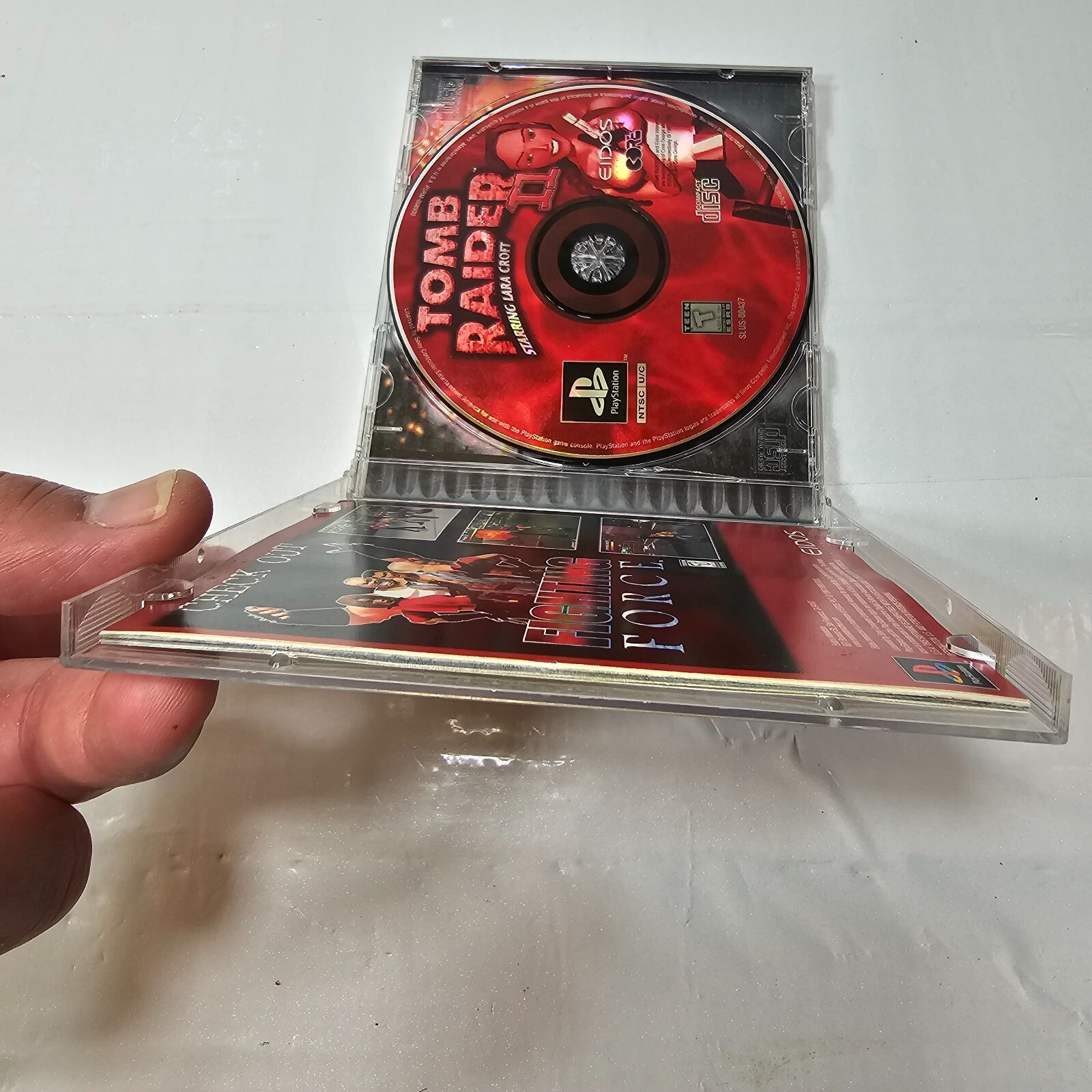 Tomb Raider II 2 (Sony PlayStation, 1998)  Game Case Manual Registration