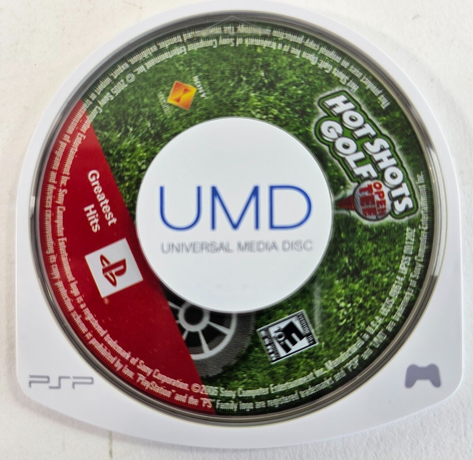 Hot Shots Golf: Open Tee Greatest Hits (Sony PSP, 2006) Game Case Manual Insert