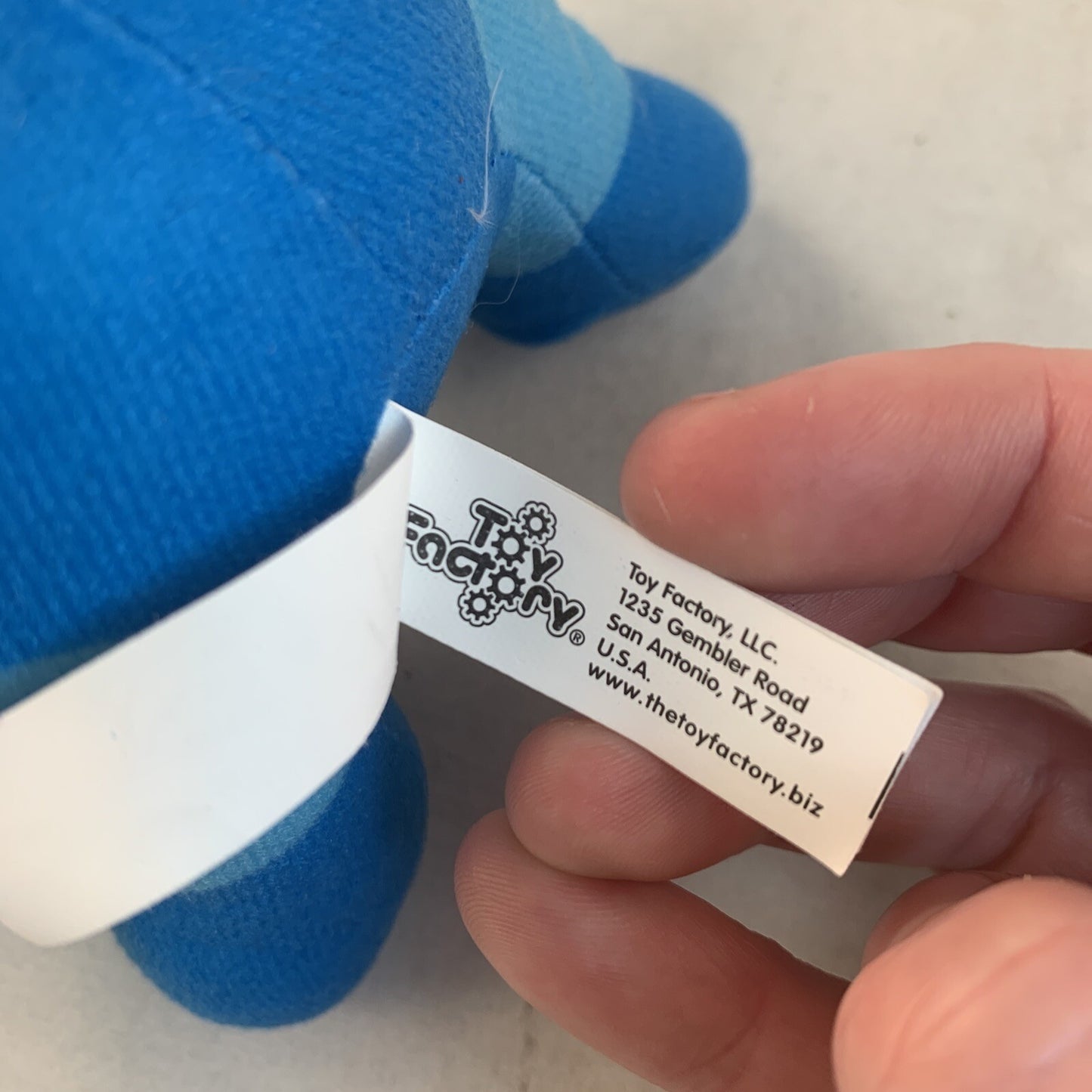 BATMAN Plush DC Comics Justice League Doll 8” Toy Factory Baby Blue