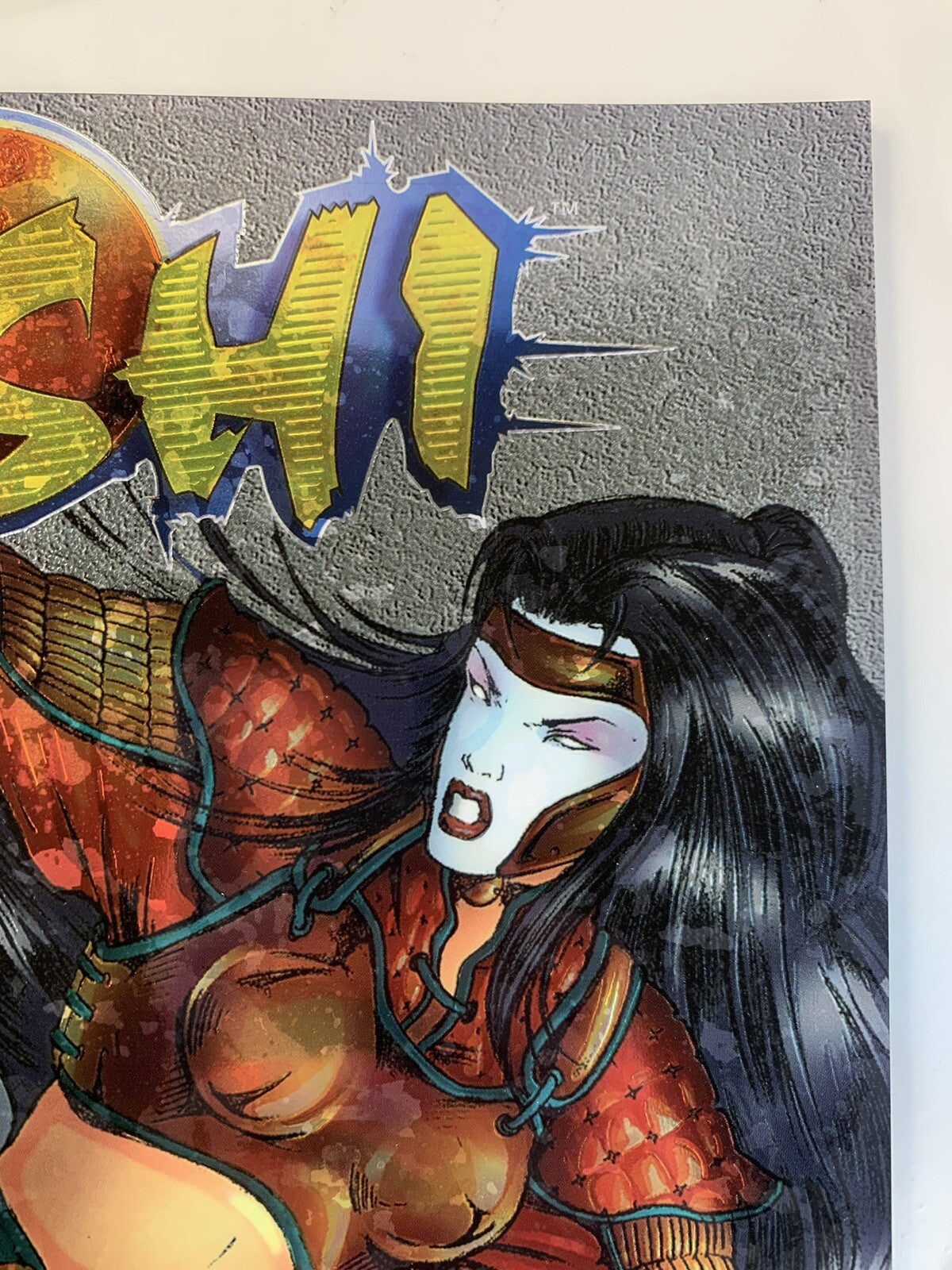 Shi Vs. Tomoe #1  Crusade Comics 1996 VF Chromium Cover