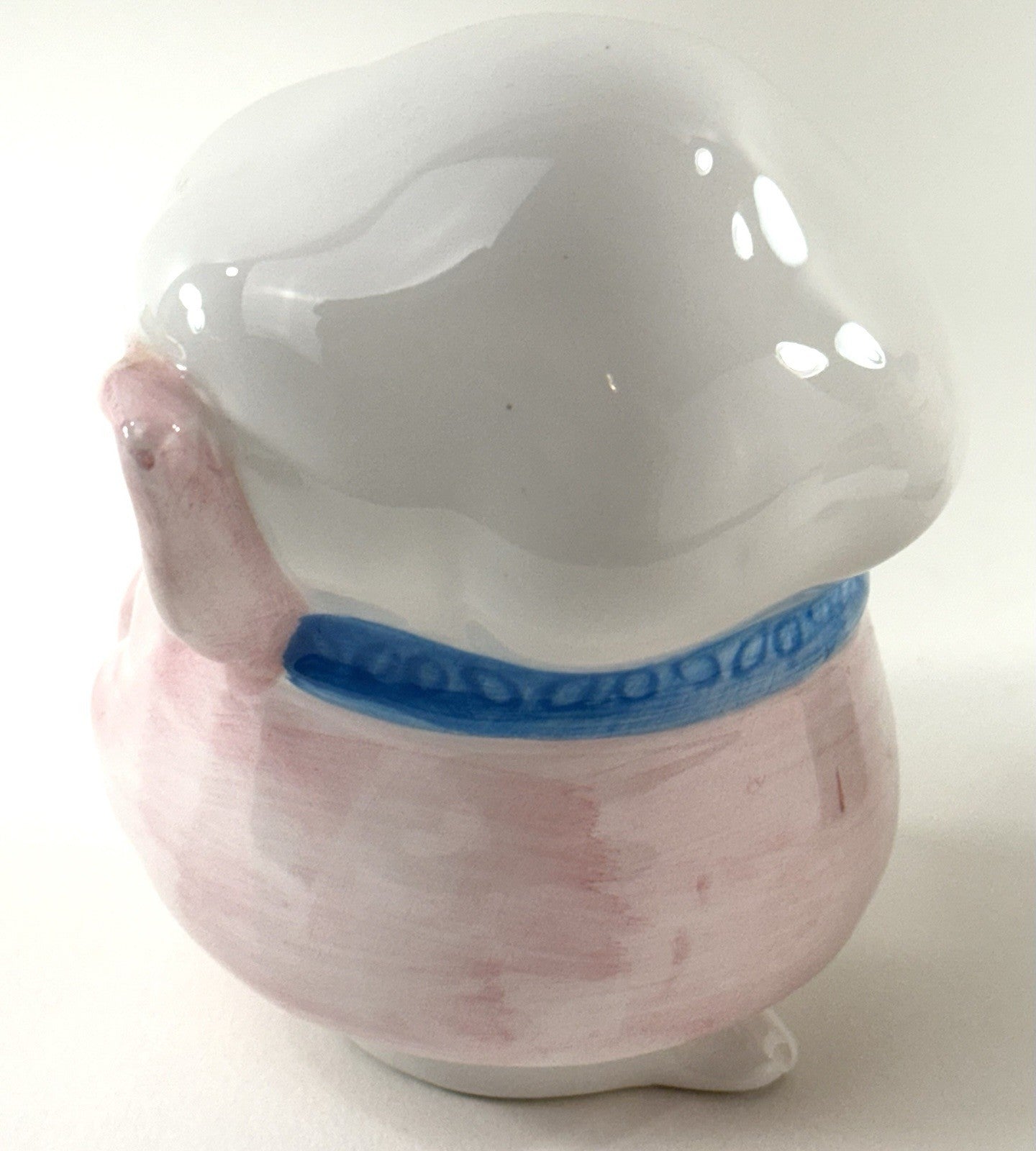 Midwest Of Cannon Falls 1990s Decorative Ceramic Chef Pig Tea Pot HD-102879