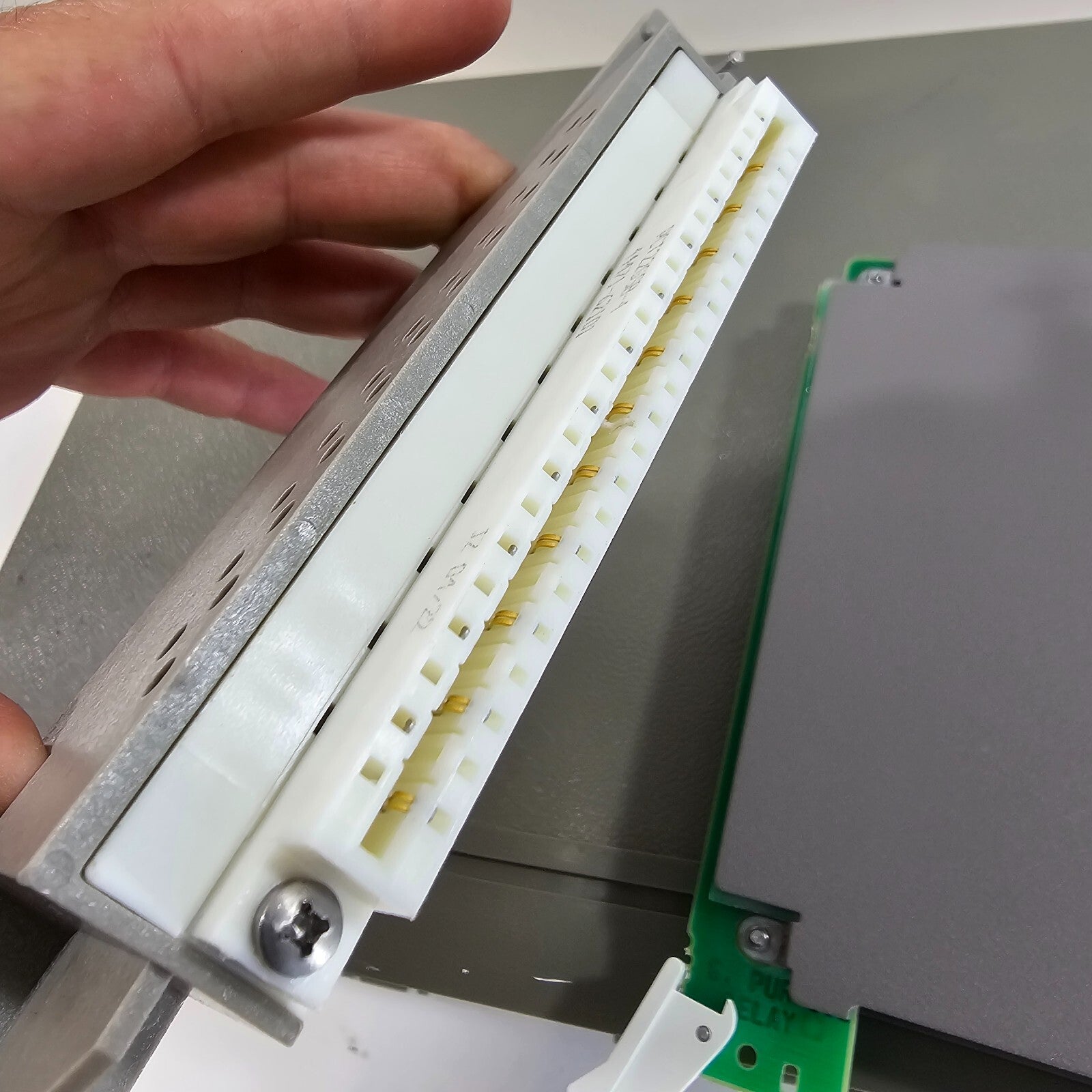 Hewlett Packard 3488A Switch / Control Unit  Mounting Brackets & Card - Tested