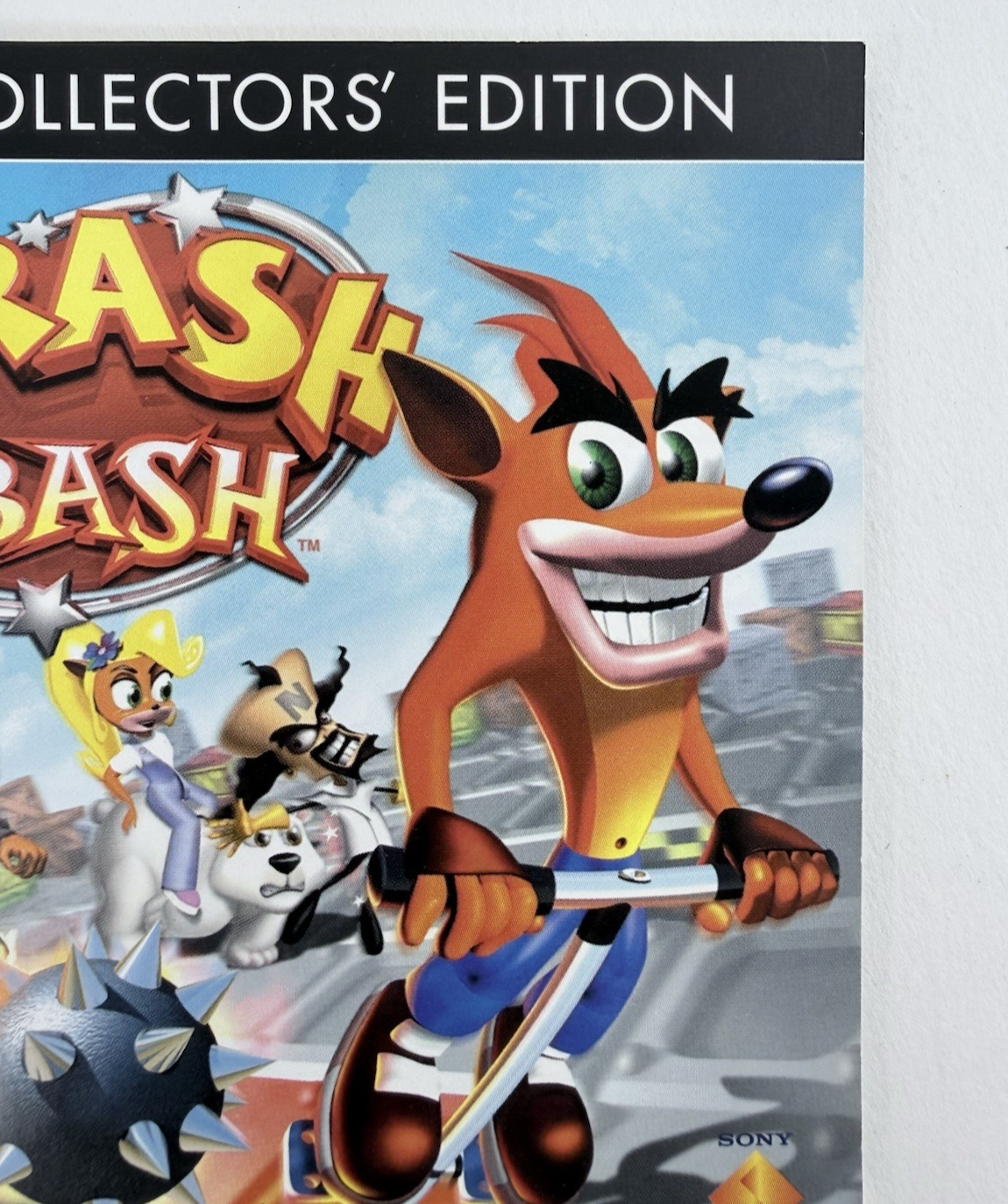 Crash Bash Collectors Edition Original Game Manual (Sony PlayStation, 2000)