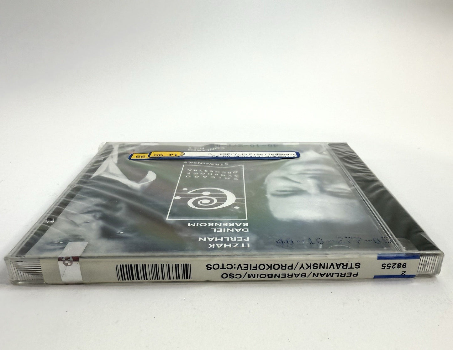 Itzhak Perlman - Stravinsky & Prokofiev Violin Concertos (Teldec CD, 1997) New