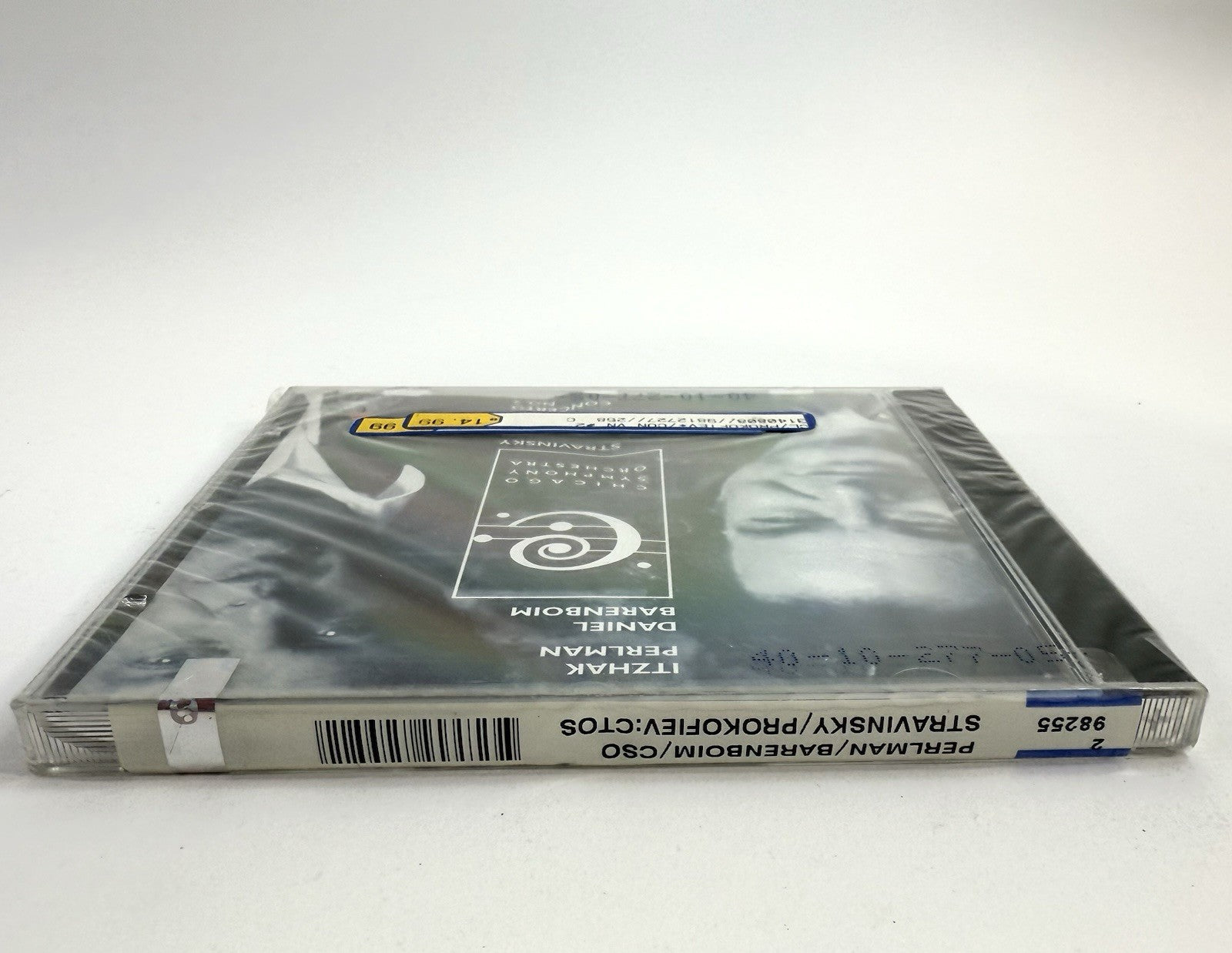 Itzhak Perlman - Stravinsky & Prokofiev Violin Concertos (Teldec CD, 1997) New