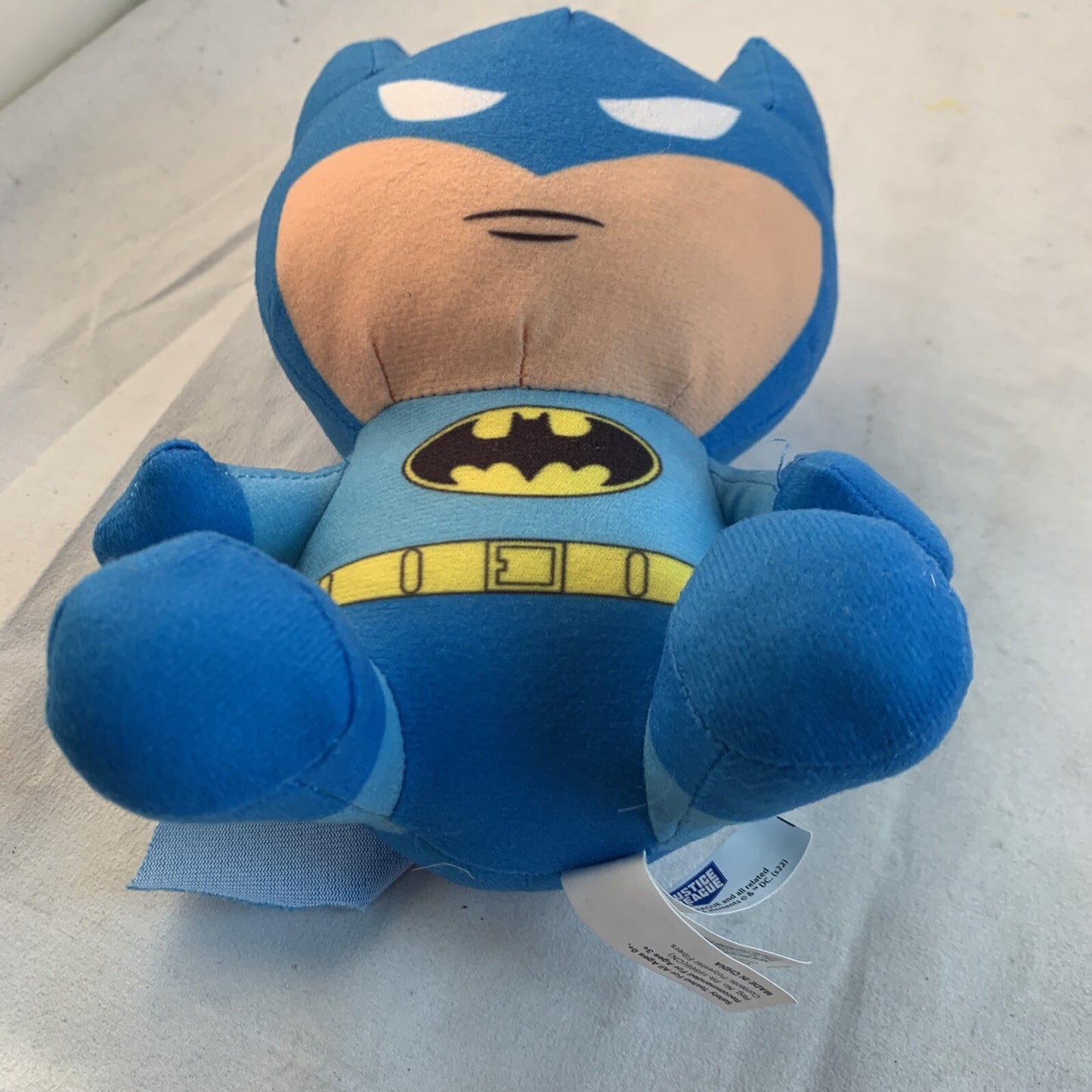 BATMAN Plush DC Comics Justice League Doll 8” Toy Factory Baby Blue