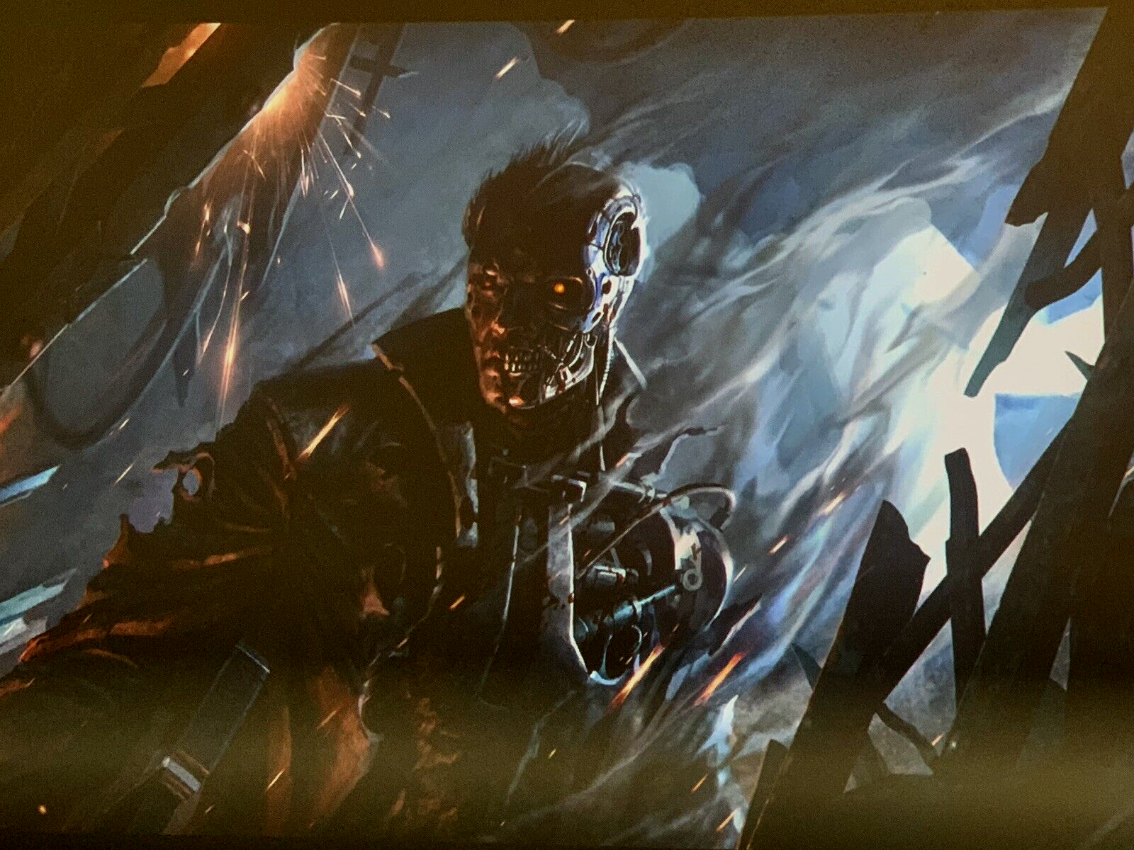 Terminator Resistance (PlayStation 4, 2019) Game Case Manual - Tested