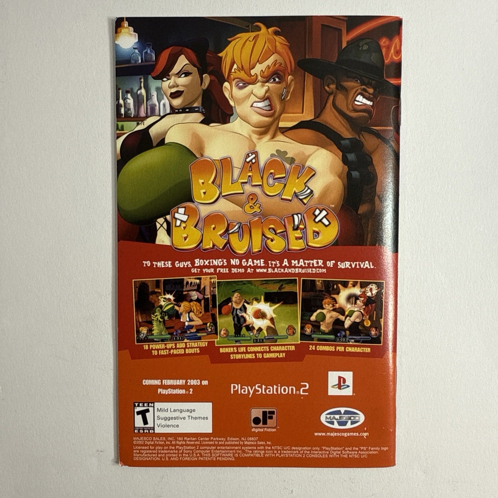 Hypersonic.Xtreme HSX (PlayStation 2, 2003) Game Case Manual - Tested