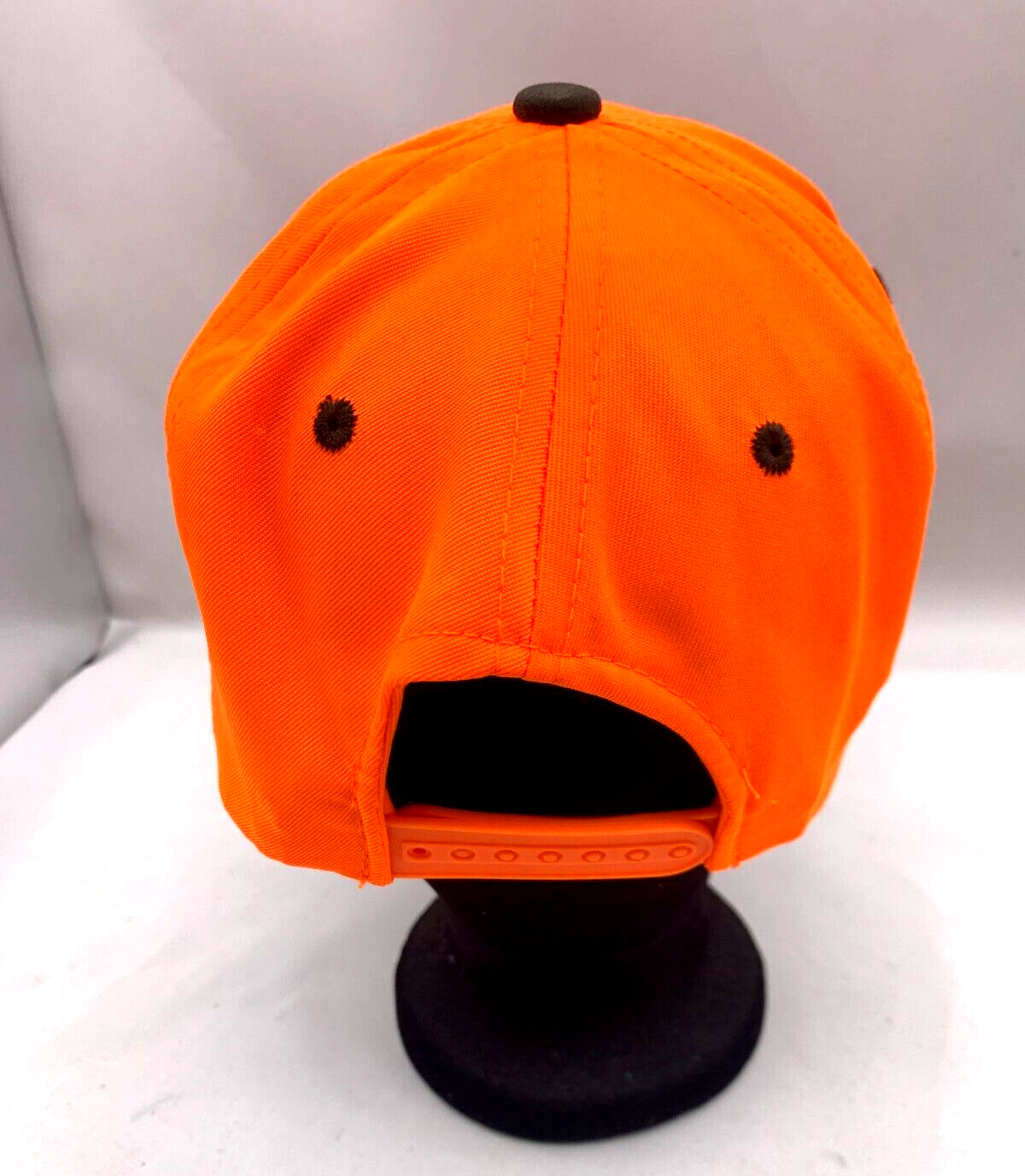 RC Duck Hunting Mallard Embroidered Logo Snapback Orange/Grey Adjustable Hat