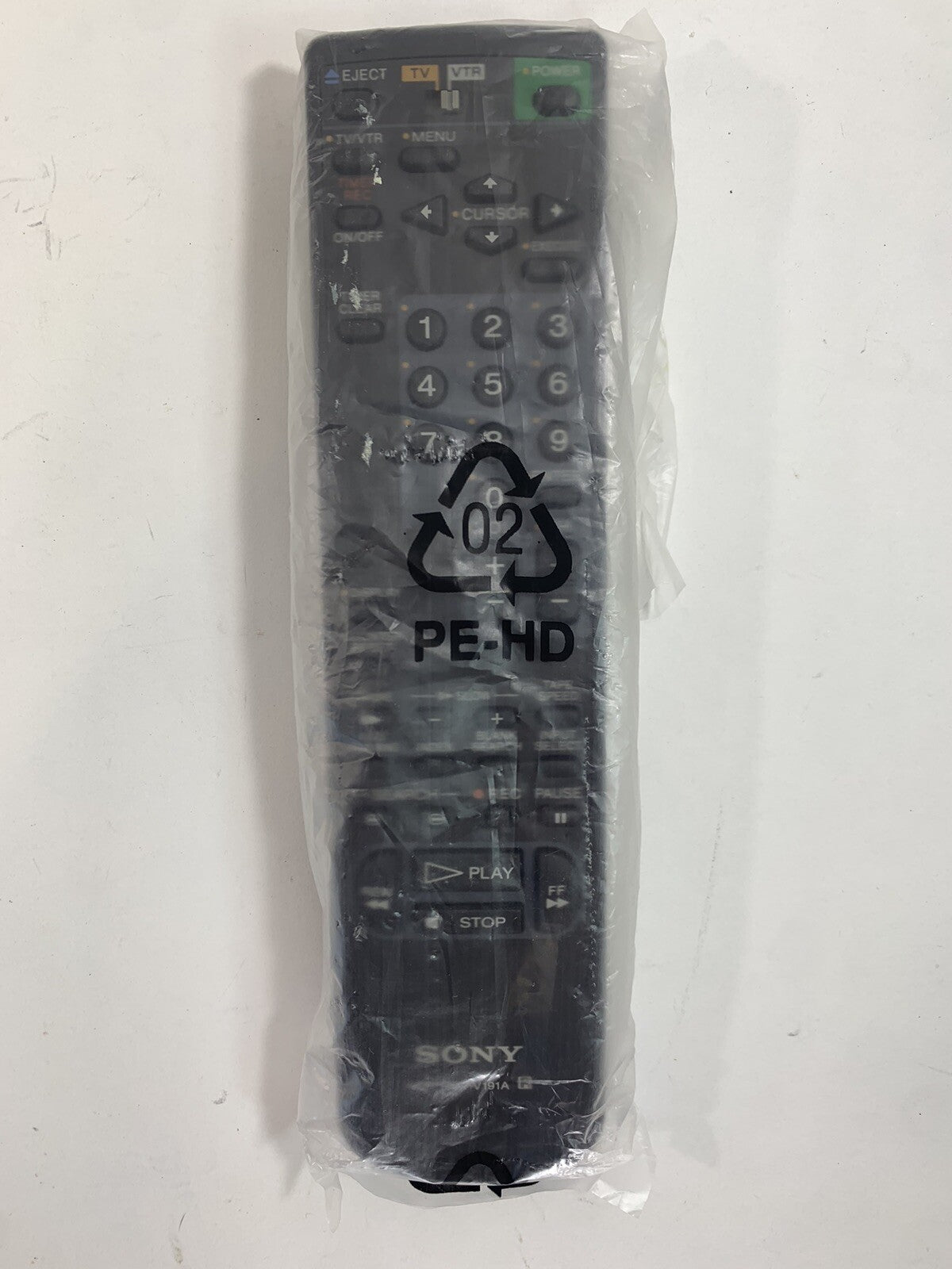 Sony VTR RMT-V191A for VCR model SVO-1420, SVO-1430, SVO-1520 - NEW