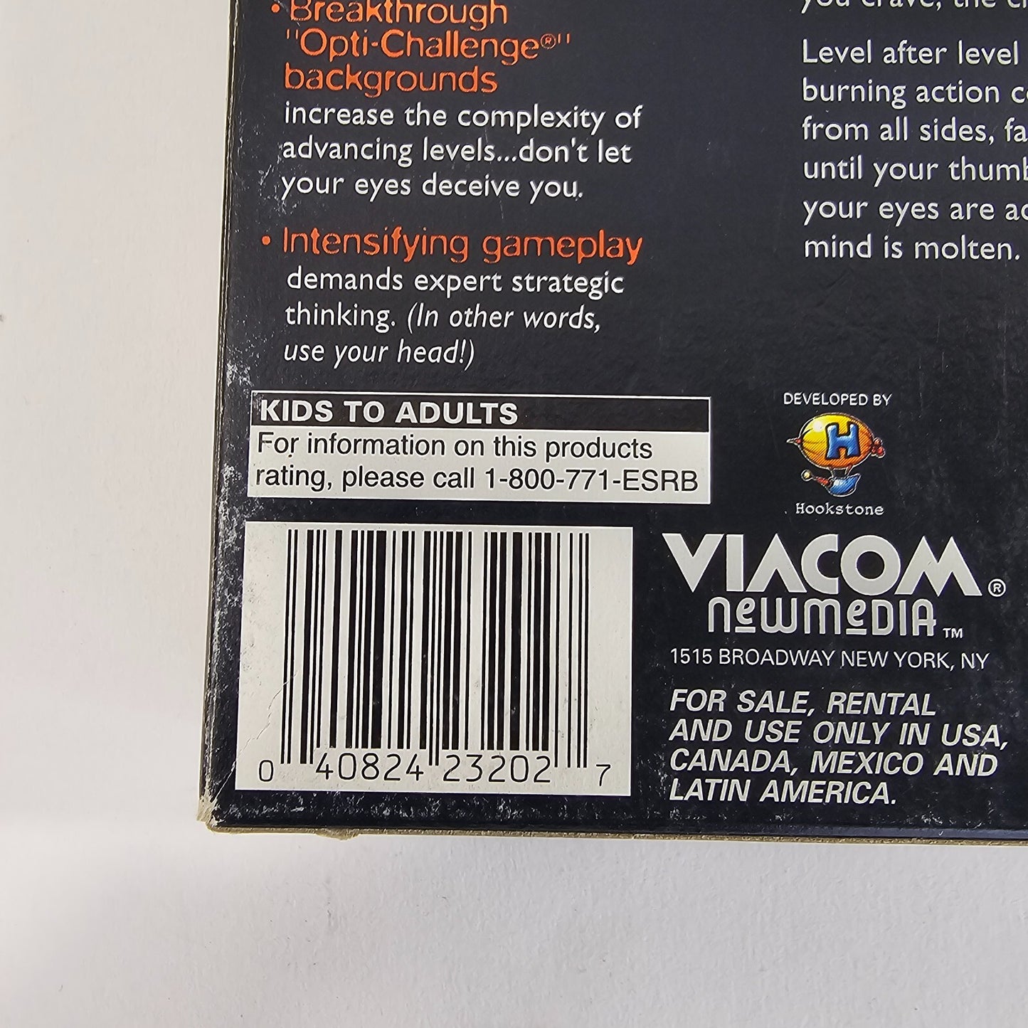 Zoop (Super Nintendo SNES, 1995) Game Box Manual Insert Registration - Tested