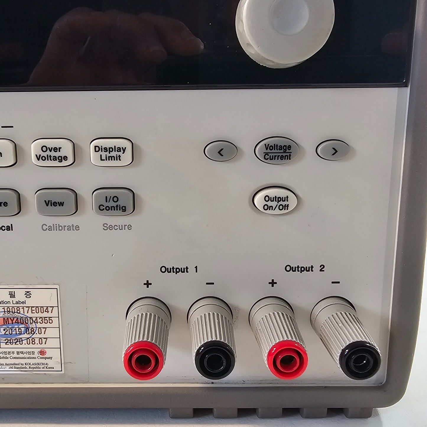 Agilent E3648A Dual Output DC Power Supply 0-8V,5A/0-20V,2.5A - Tested - 4355