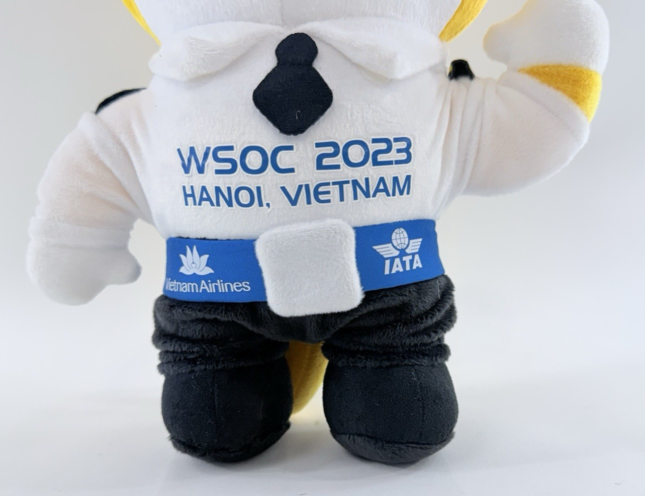 WSOC 2023 Hanoi Vietnam Airlines Pilot Cat Plush Mascot IATA Safety Conference