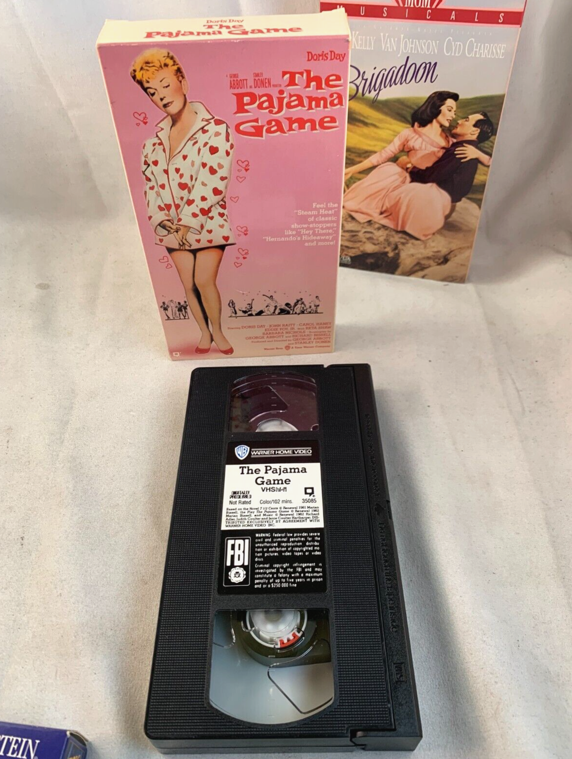 Brigadoon (VHS Musicals Bundle) Oklahoma/ The Pajama Game - Tested