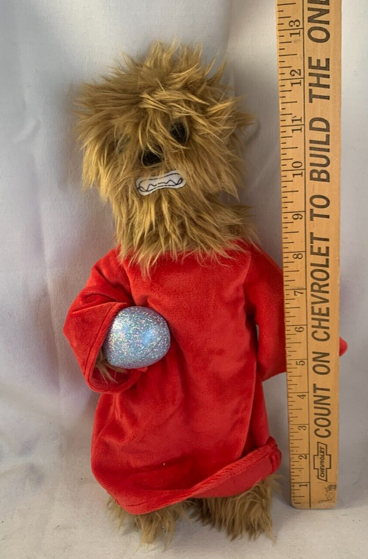 Disney Parks Star Wars Galaxy Edge Holiday Special Chewbacca Red Robe 12" Plush