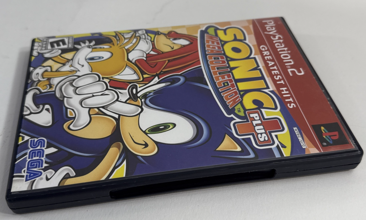Sonic Mega Collection Plus (Sony PlayStation 2, 2004) Game Case Manual - Tested
