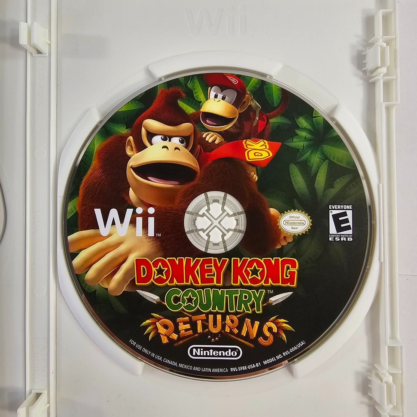 Donkey Kong Country Returns (Nintendo Wii, 2010) Game Case Manual - Tested