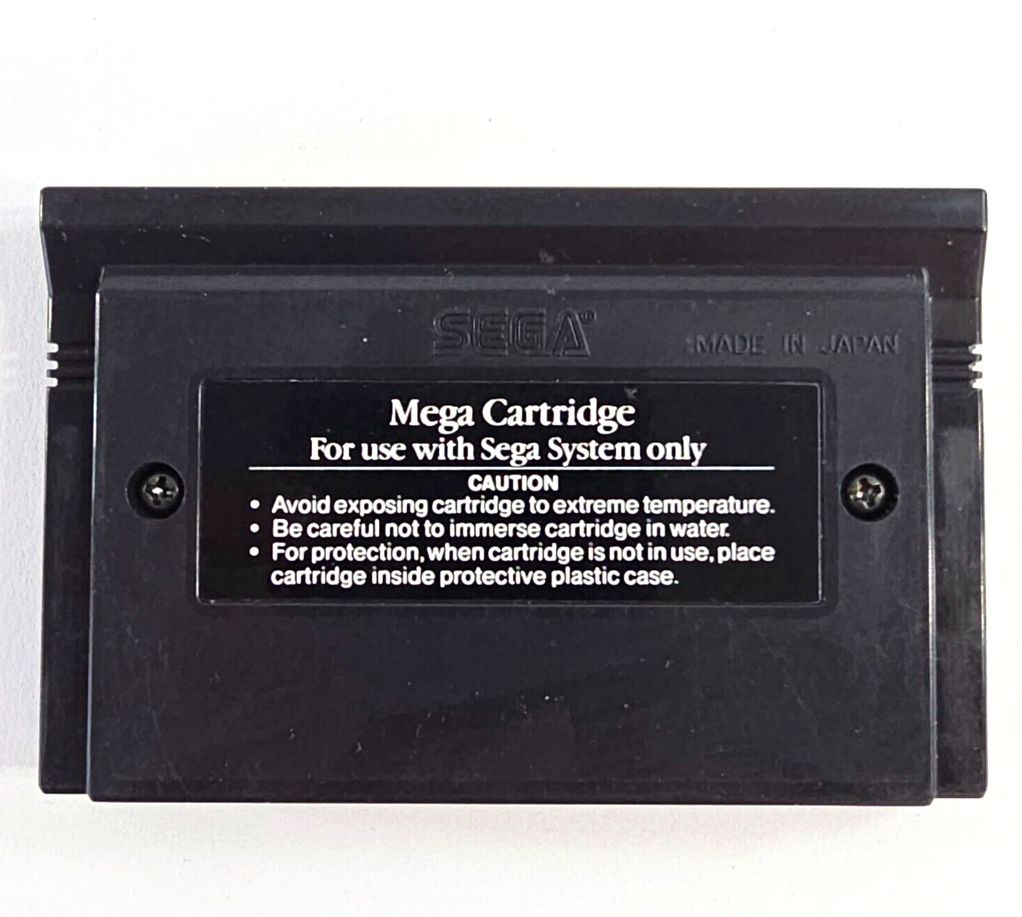 Shinobi (Sega Master System, 1988) Game Case Manual - Tested and Working