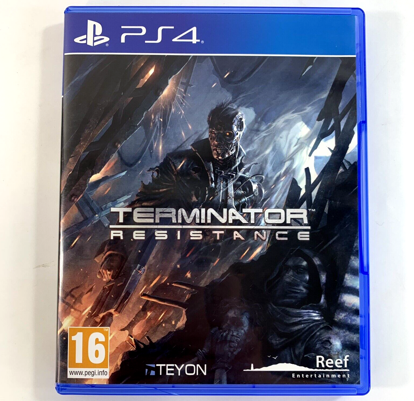 Terminator Resistance (PlayStation 4, 2019) Game Case Manual - Tested