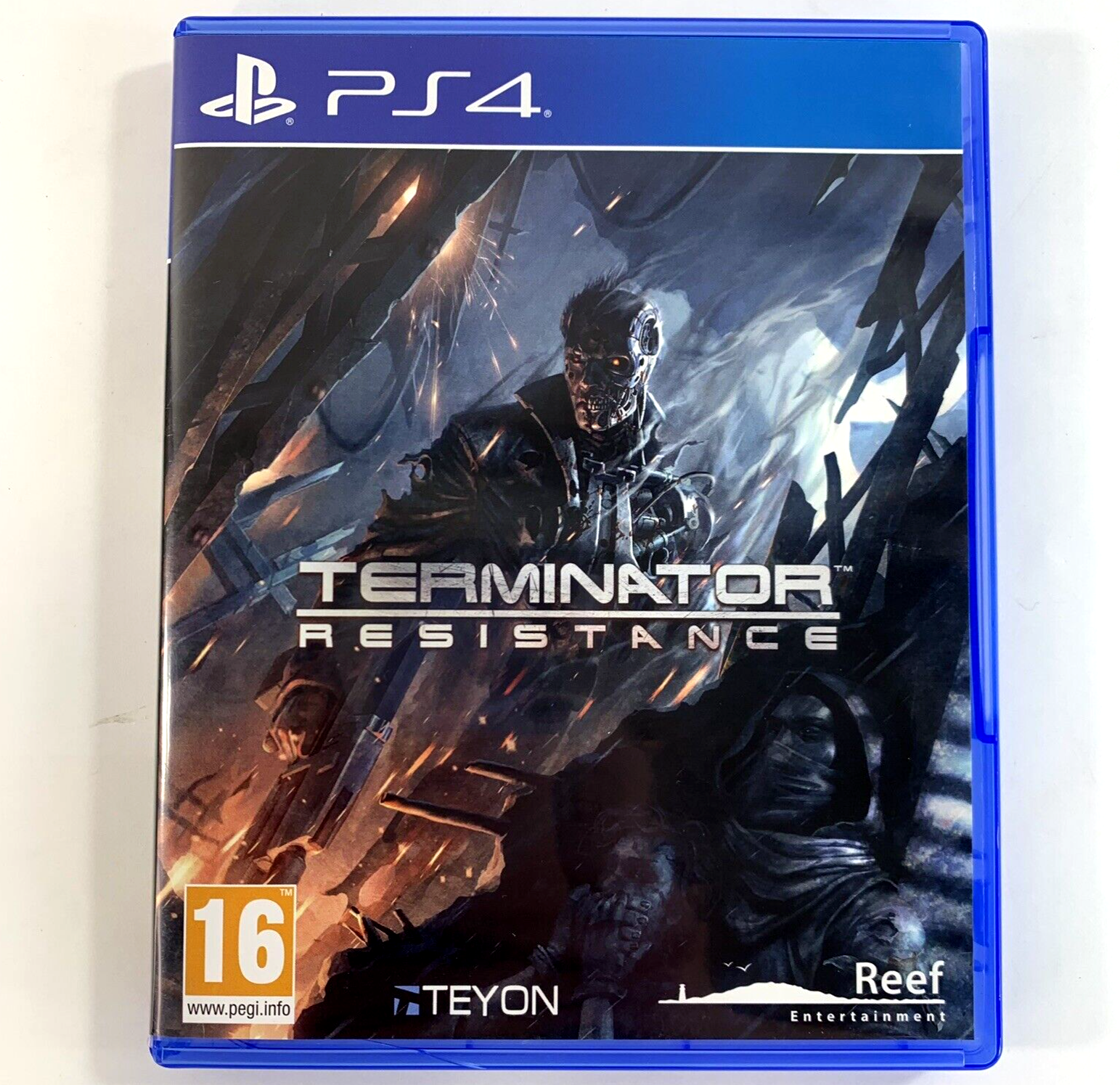Terminator Resistance (PlayStation 4, 2019) Game Case Manual - Tested